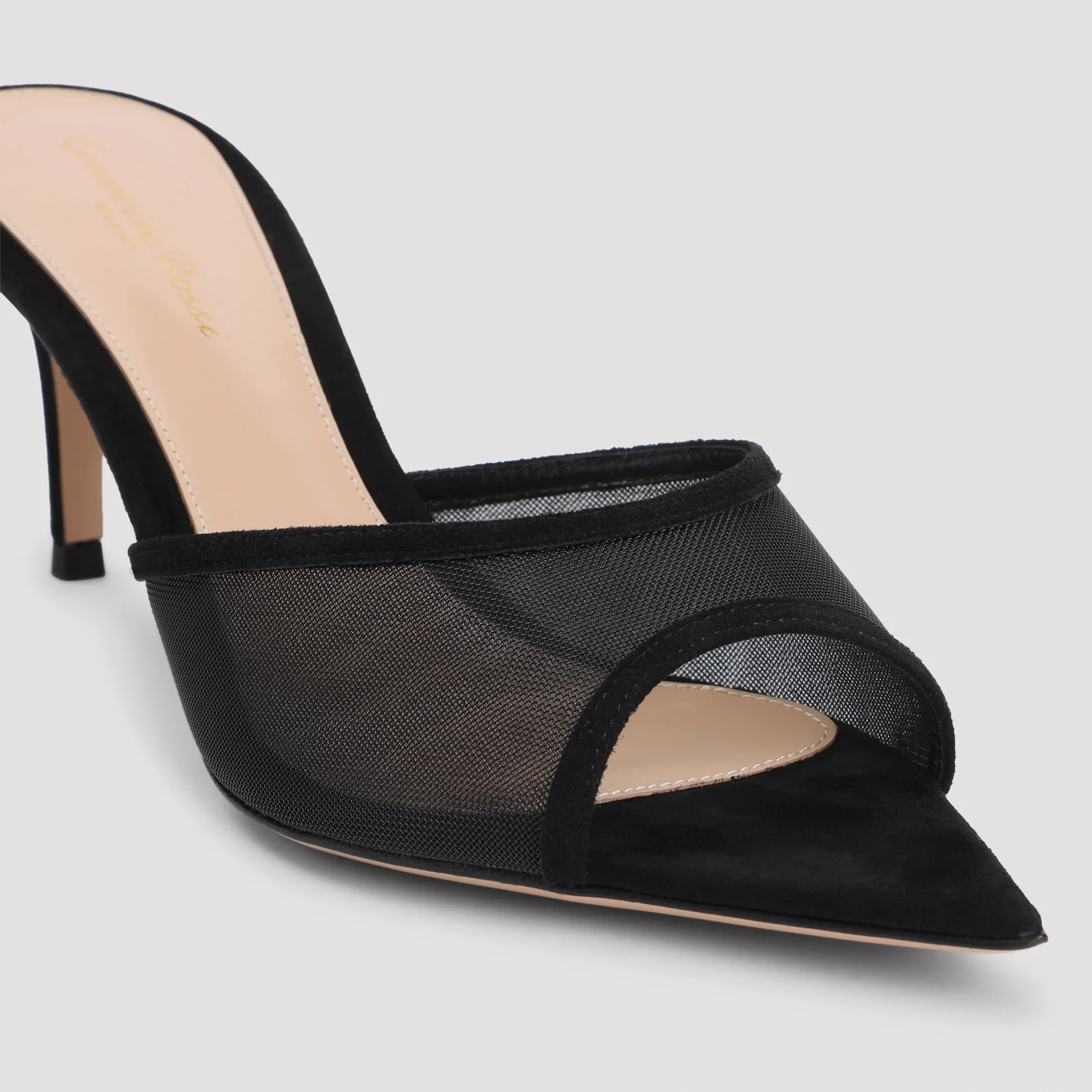 Gianvito Rossi Elle 70 Mini Mules - Image 6