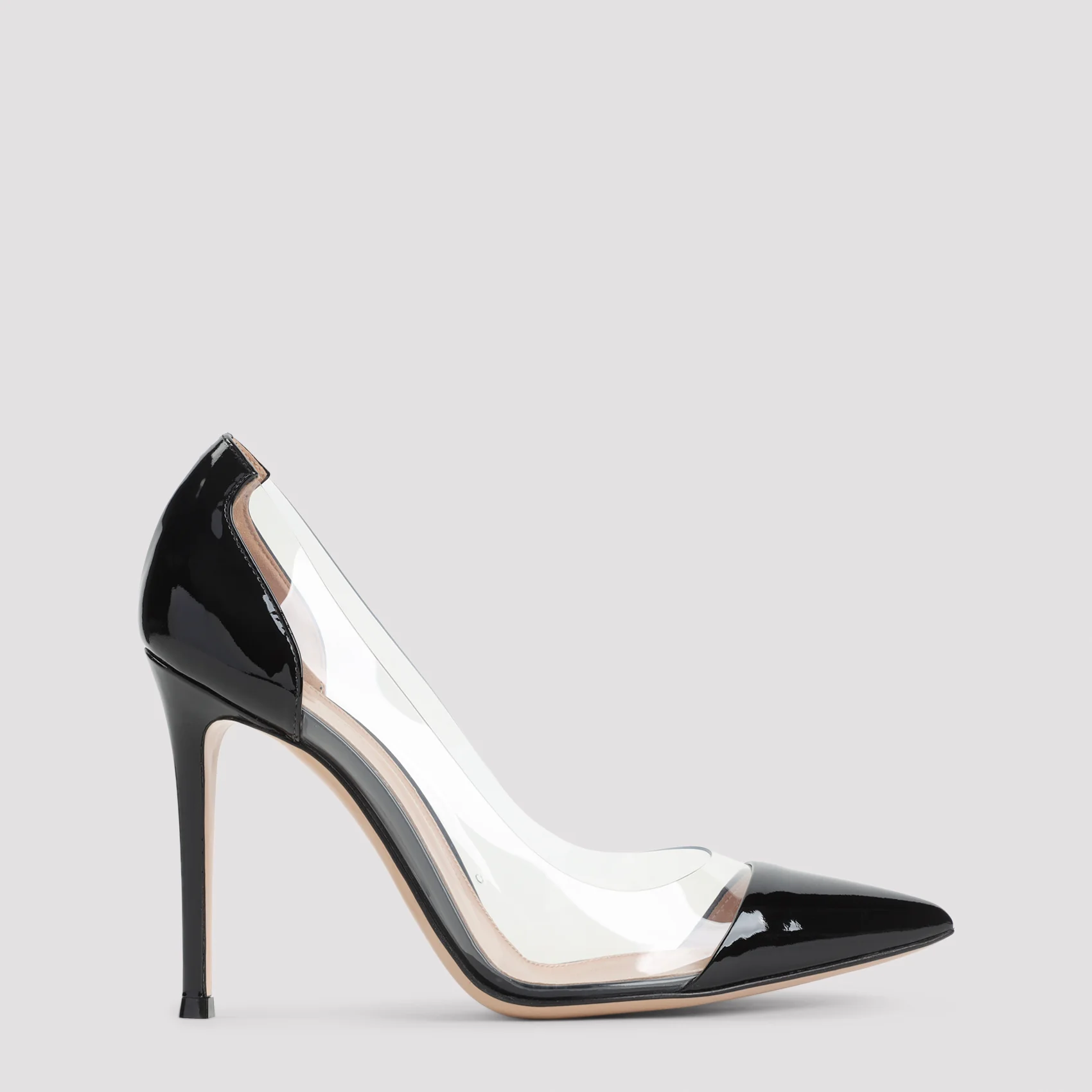 Gianvito Rossi Plexi Pump with 10.5cm Heel for Women