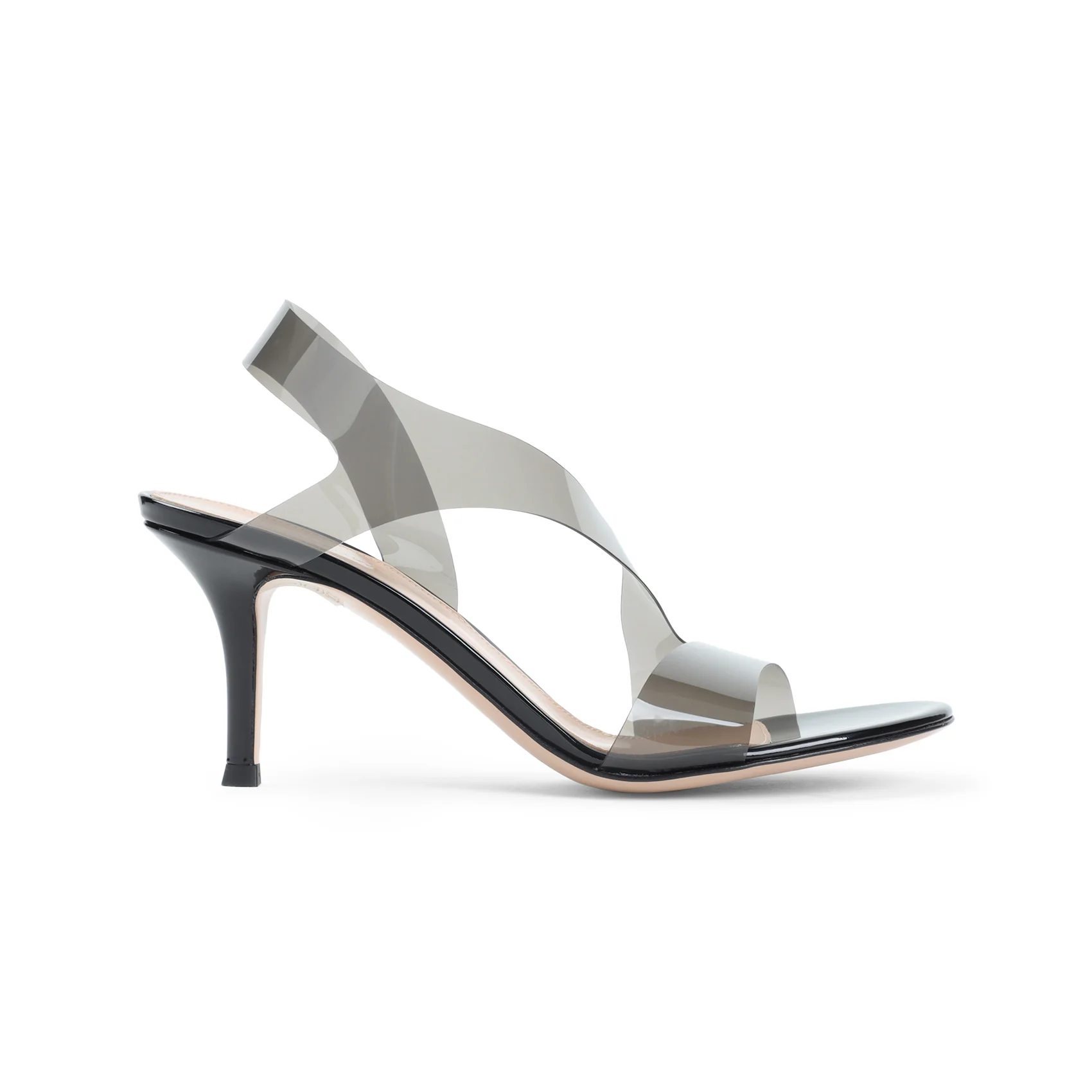 Gianvito Rossi PVC Metropolis Sandals with 7cm Heel - Image 2