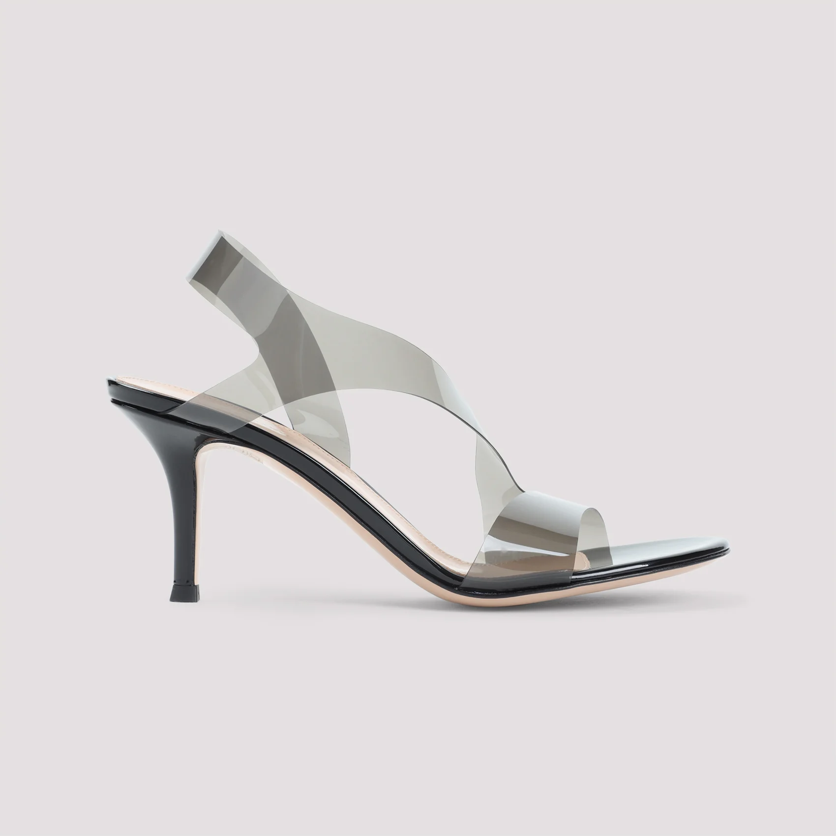 Gianvito Rossi PVC Metropolis Sandals with 7cm Heel - Image 3