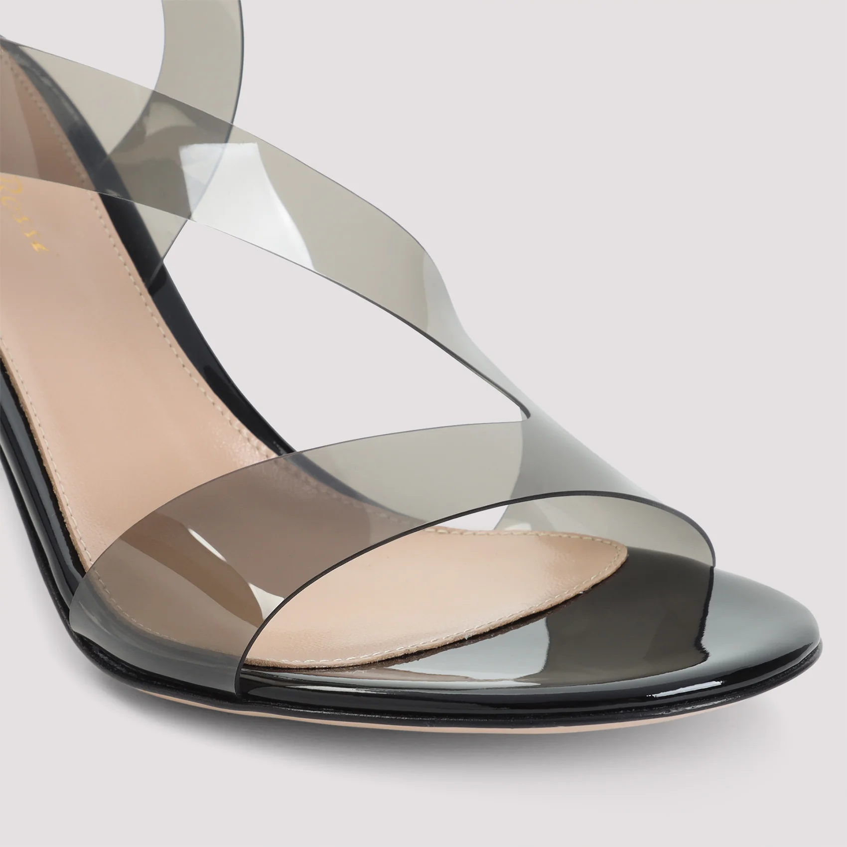 Gianvito Rossi PVC Metropolis Sandals with 7cm Heel - Image 6