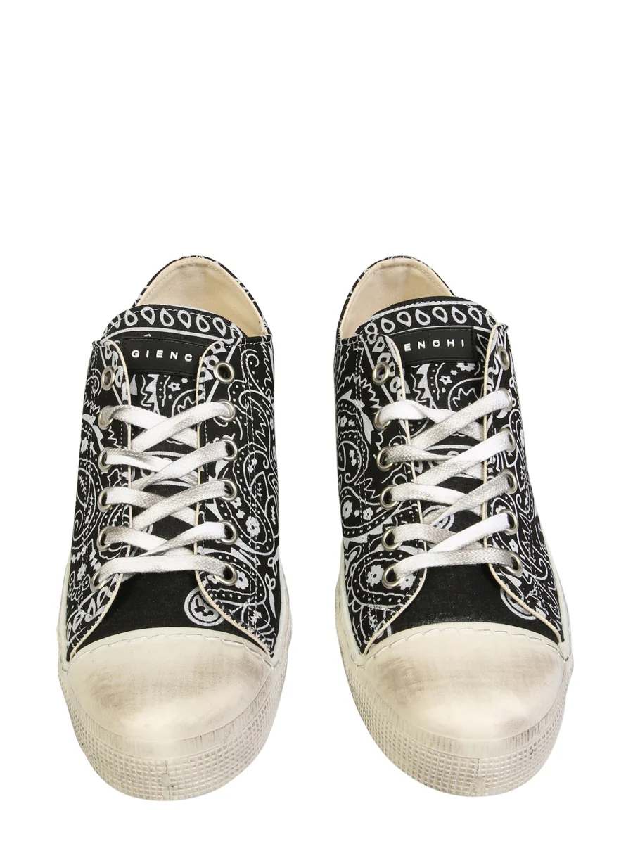 GIENCHI X Jean Michel Bandana-print Sneakers - Image 2