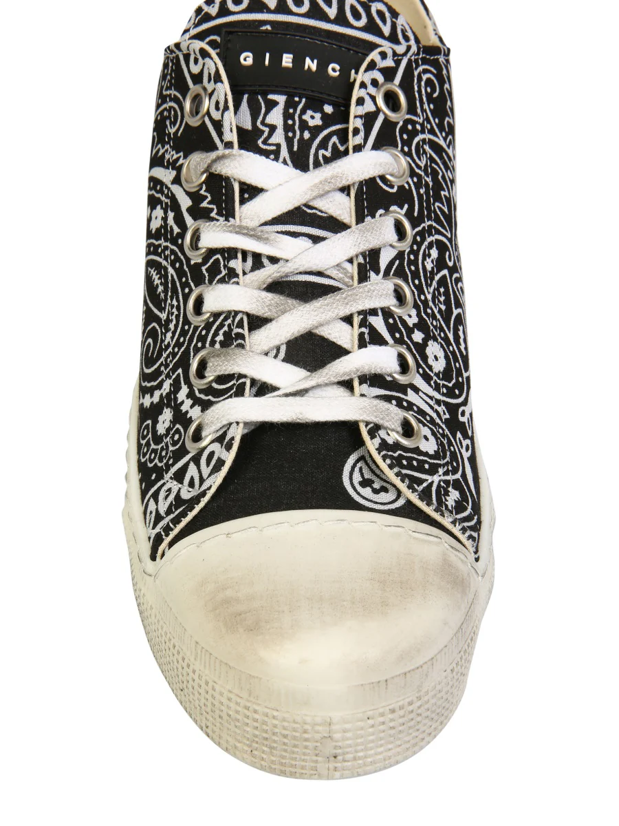 GIENCHI X Jean Michel Bandana-print Sneakers - Image 4