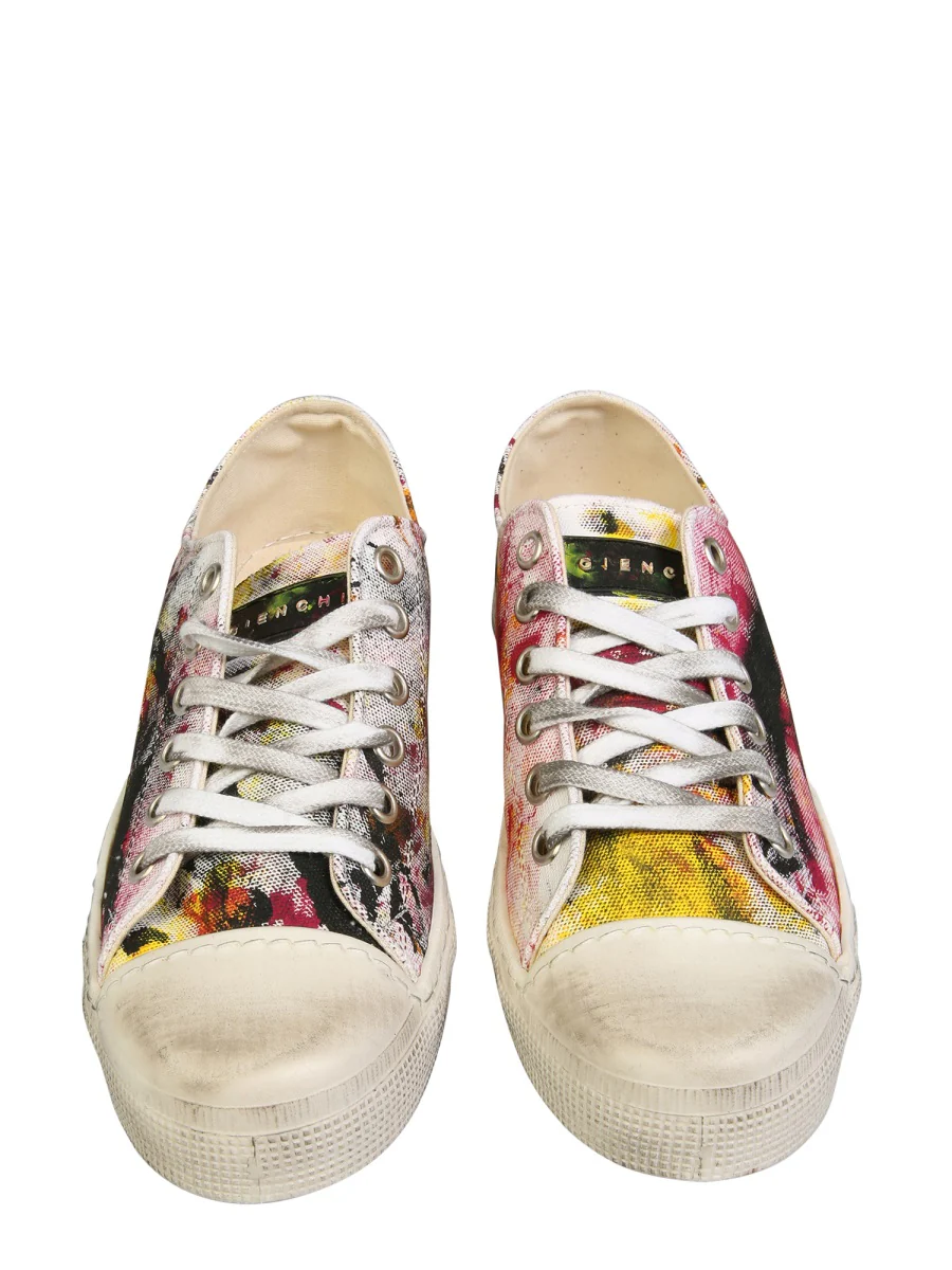 GIENCHI X Jean Michel Lace-up Sneakers - Image 2