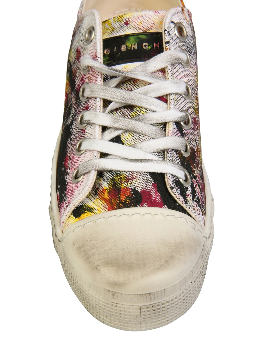 GIENCHI X Jean Michel Lace-up Sneakers - Image 4