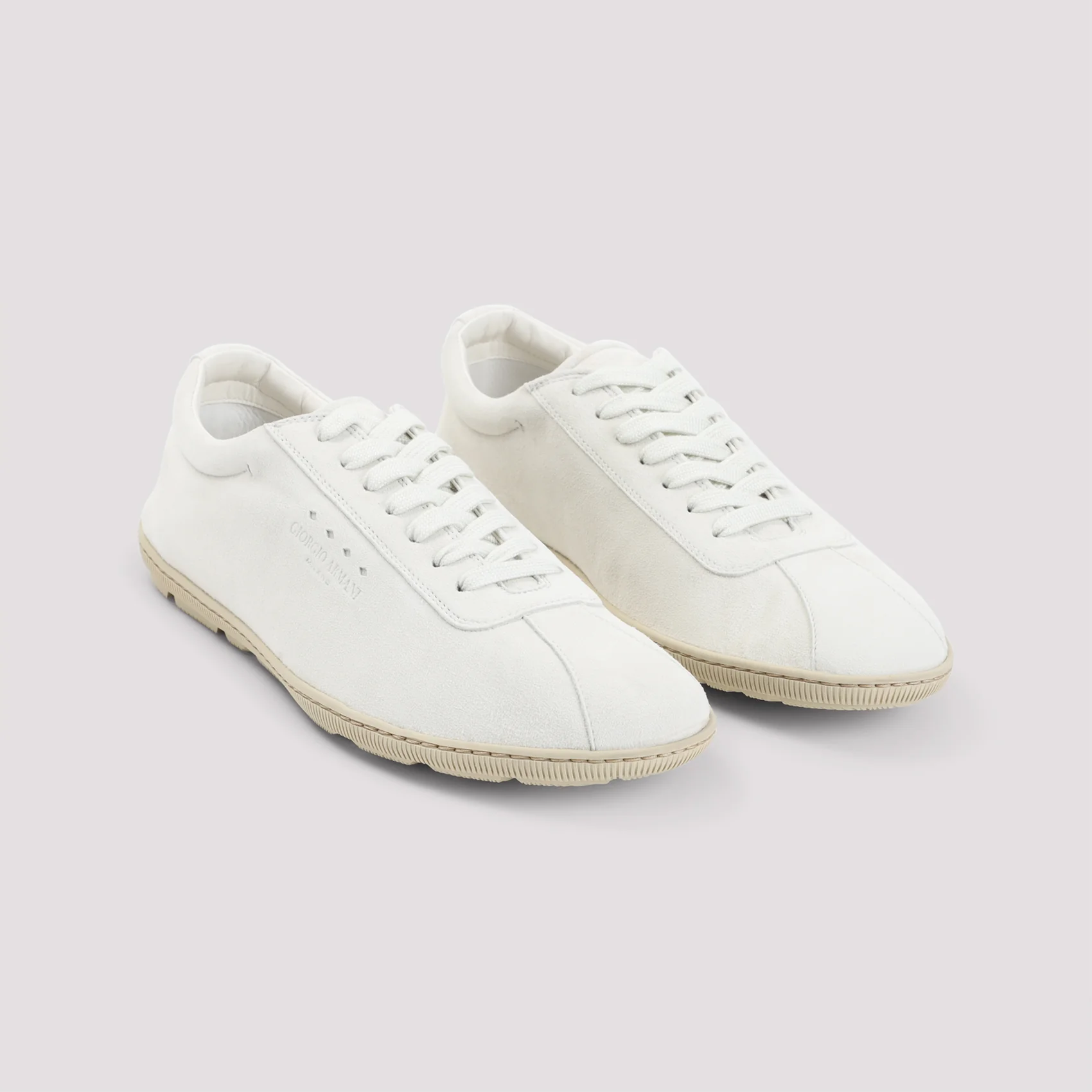 Giorgio Armani 100% Goat Leather Sneakers for Men - Image 5