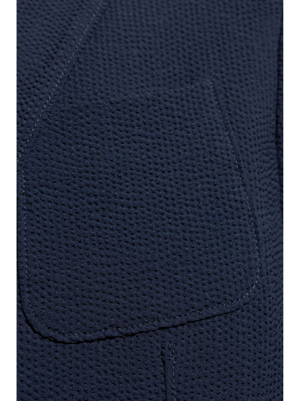 Giorgio Armani Front Button Fastening Jacket with Three Front Patch Pockets - Image 2