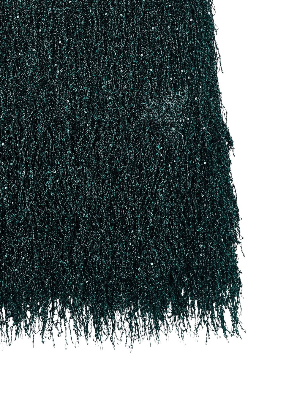 Giorgio Armani Lurex Jersey Top with Fringes - Image 6
