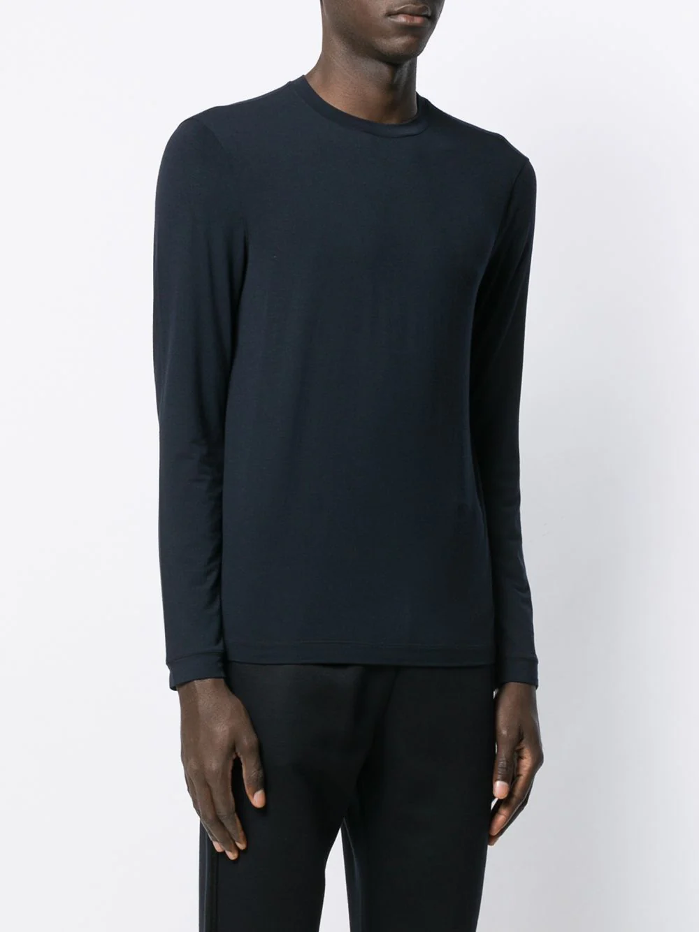 Giorgio Armani Mini Viscose-Blend T-Shirt for Men - SS26 Collection - Image 2