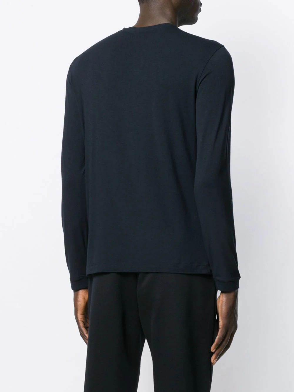 Giorgio Armani Mini Viscose-Blend T-Shirt for Men - SS26 Collection - Image 3