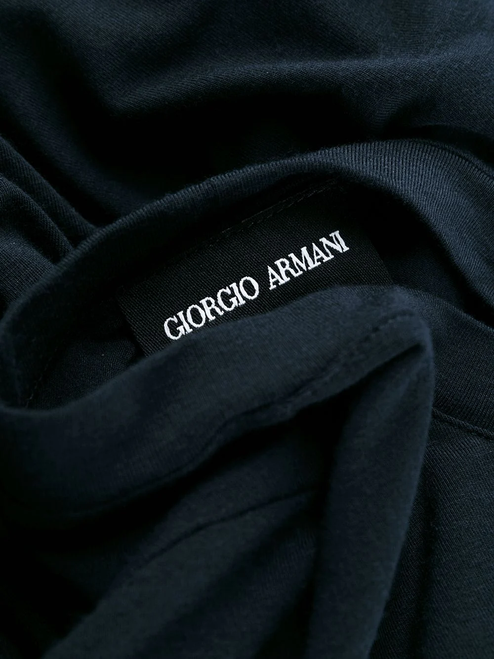Giorgio Armani Mini Viscose-Blend T-Shirt for Men - SS26 Collection - Image 4