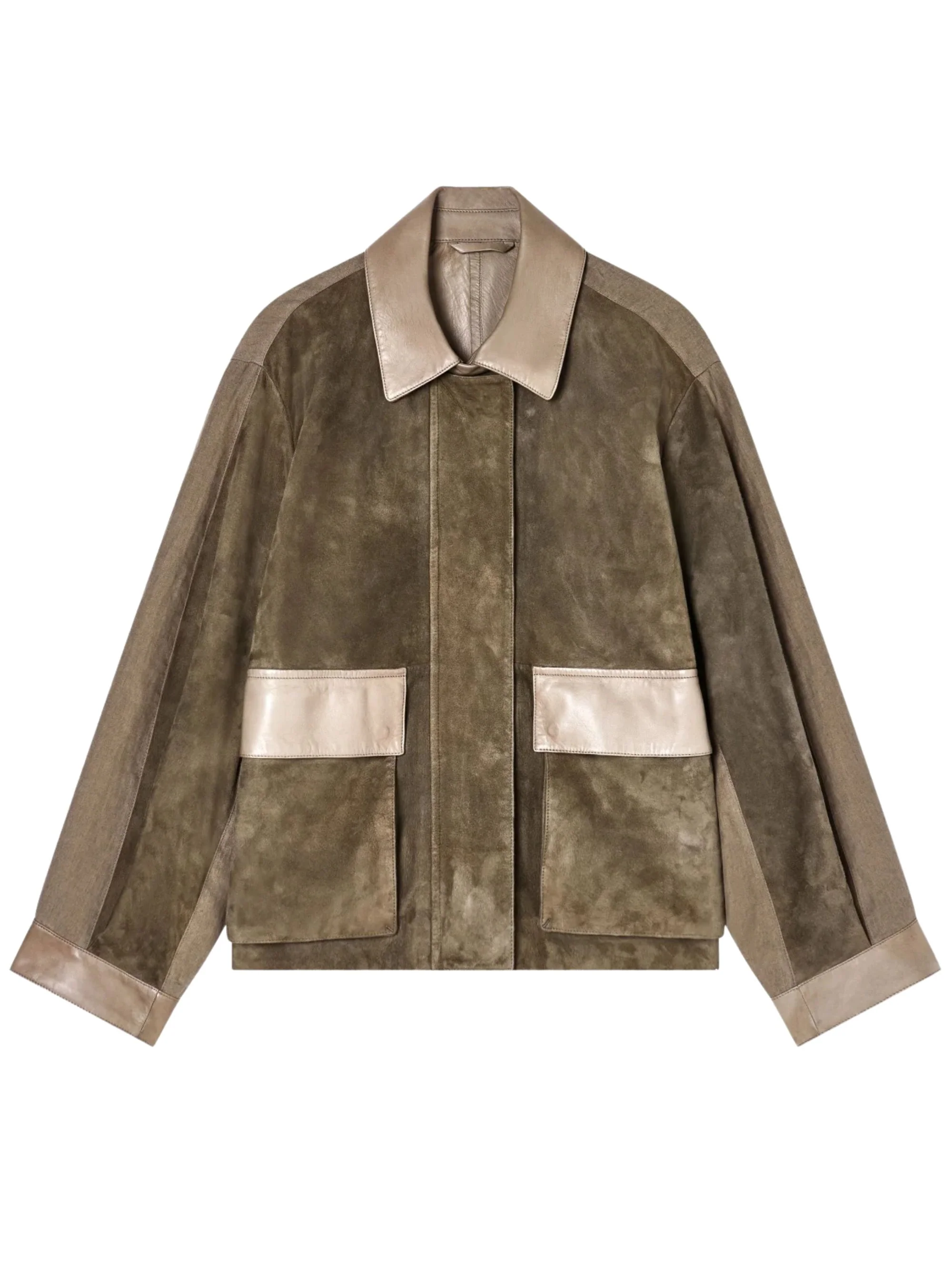 Giorgio Armani Suede Bomber Jacket