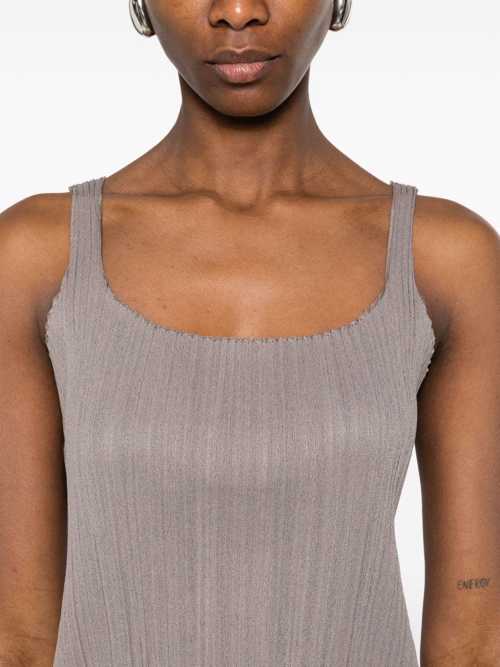Giorgio Armani Women's Pleated Long Sleeve T-Shirt with Notched Lapels - Image 6