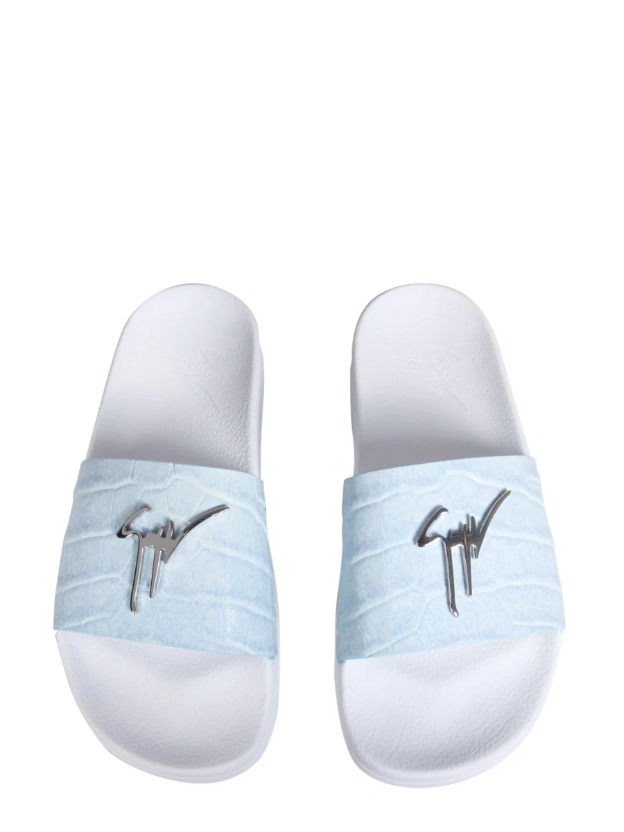 Giuseppe Zanotti Stylish Sandals with Logo - Image 2