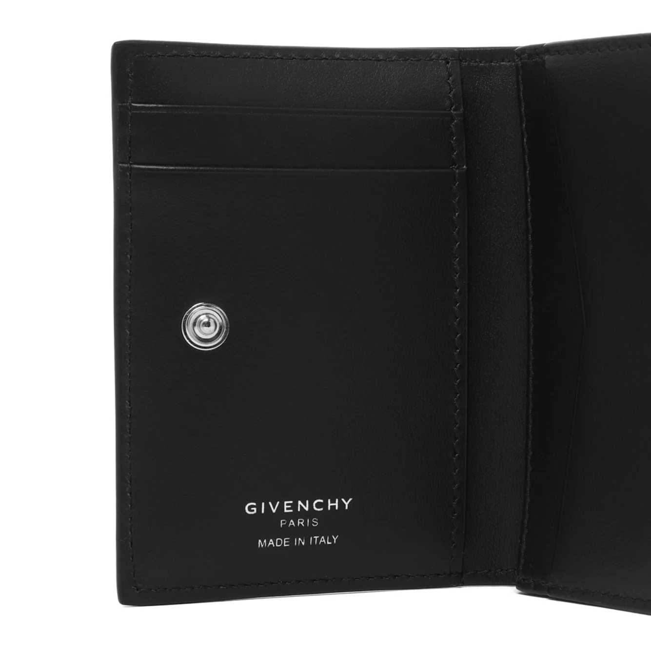 GIVENCHY Antigona Stamped Flap Card Holder in Leather - Image 7