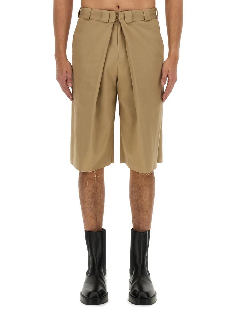 GIVENCHY Blend Cotton Bermuda Shorts