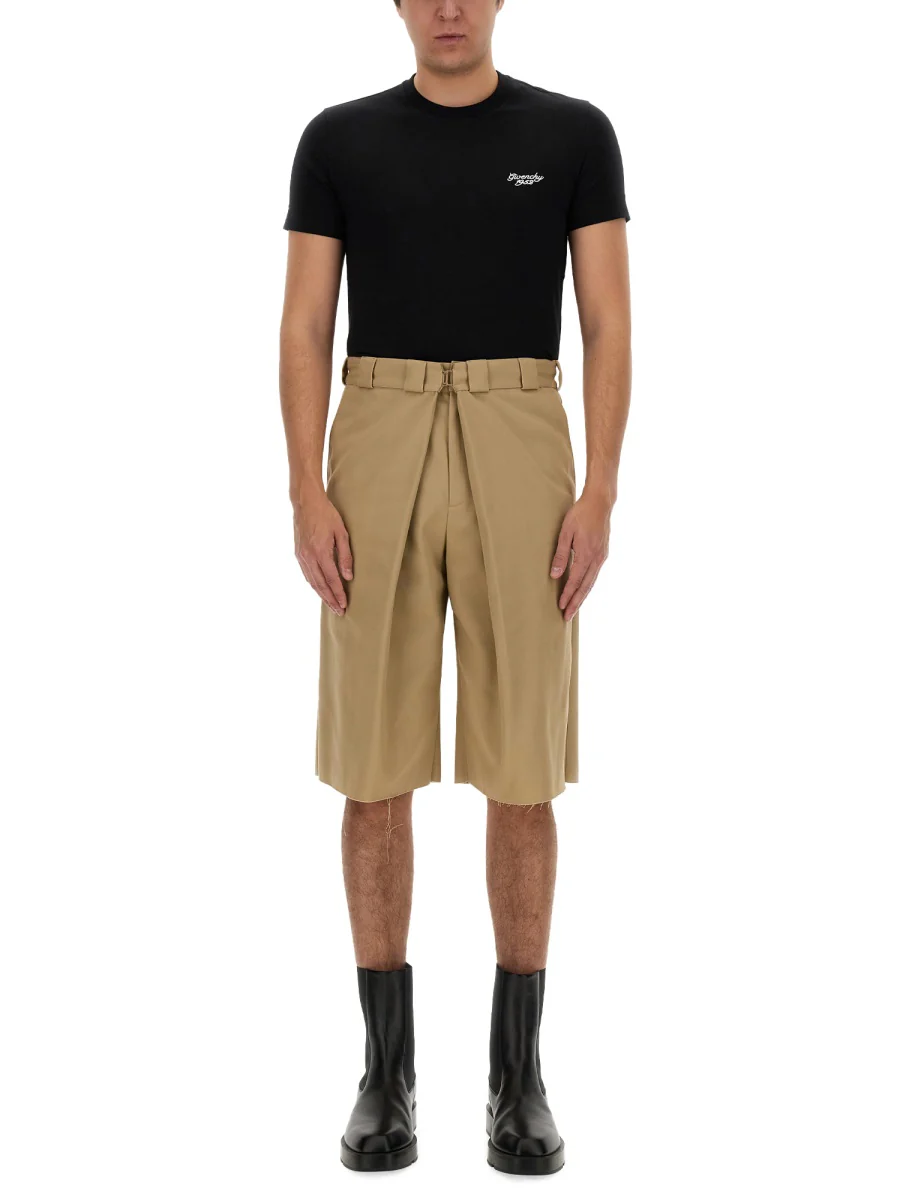 GIVENCHY Blend Cotton Bermuda Shorts - Image 2