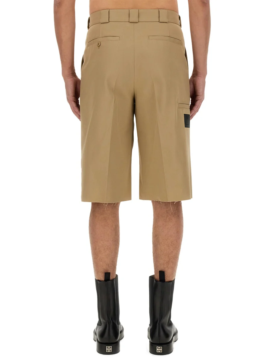 GIVENCHY Blend Cotton Bermuda Shorts - Image 4