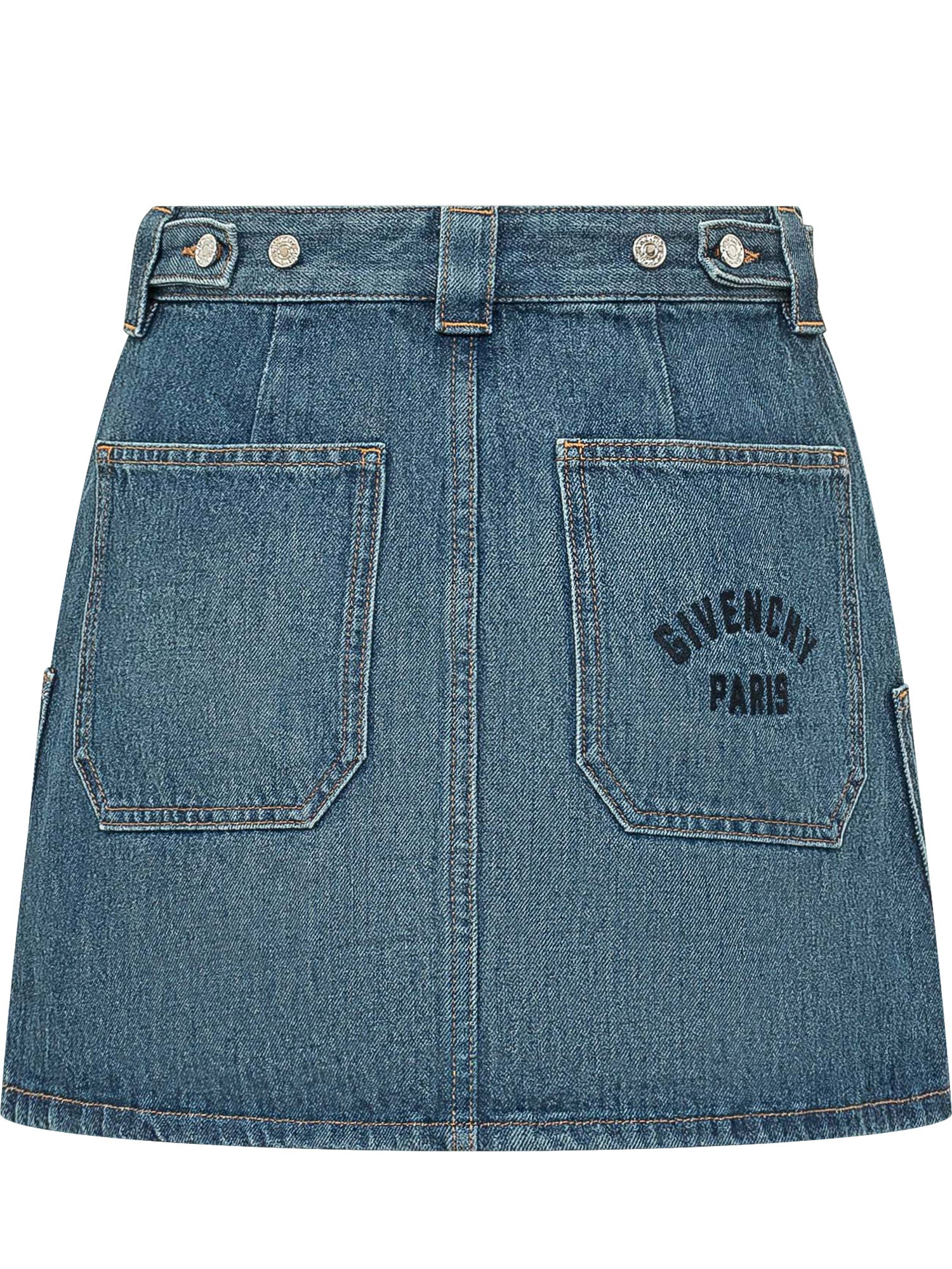 Givenchy Chic Mini Skirt with Unique Pocket Detail - Image 2