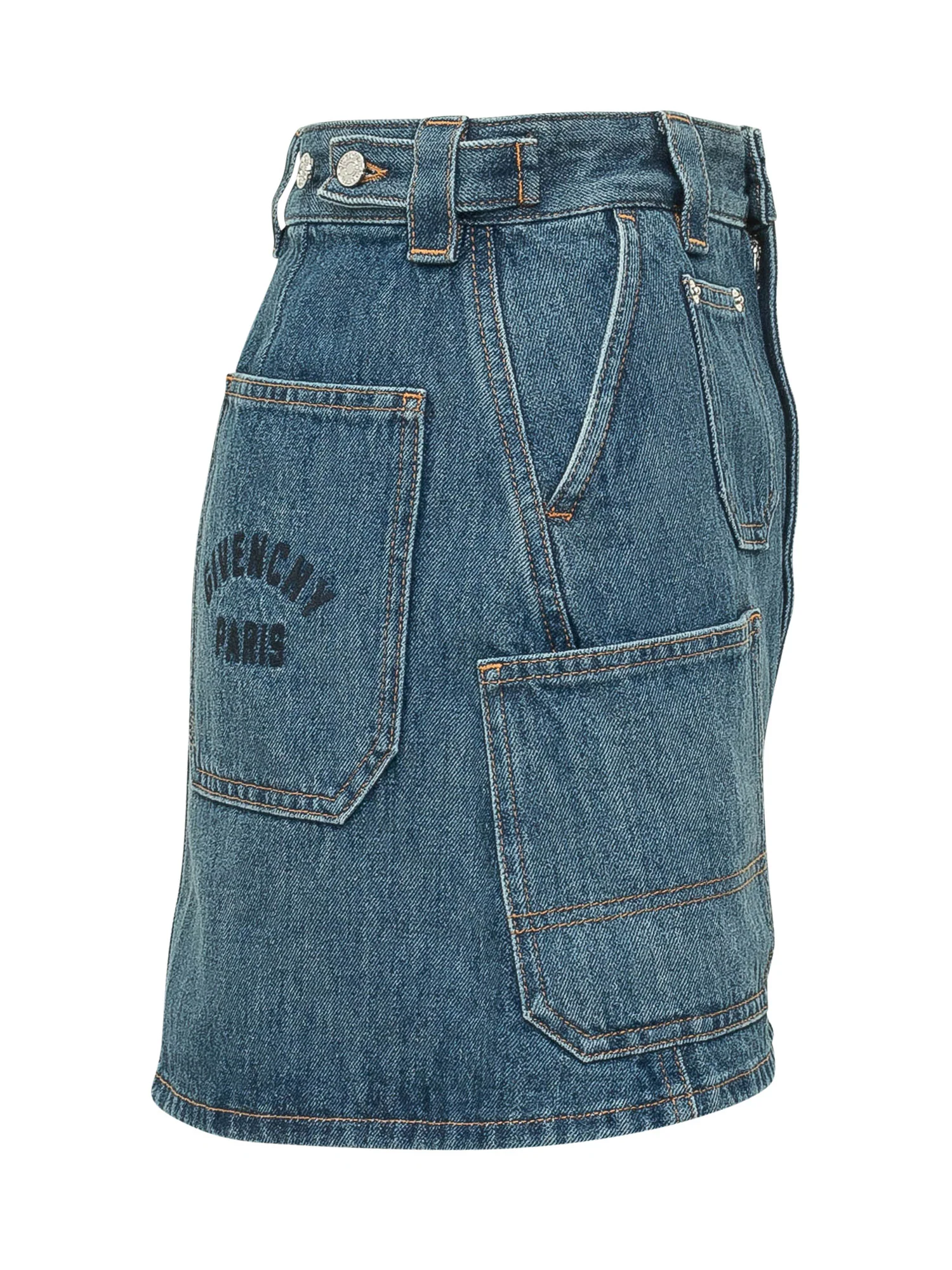 Givenchy Chic Mini Skirt with Unique Pocket Detail - Image 3