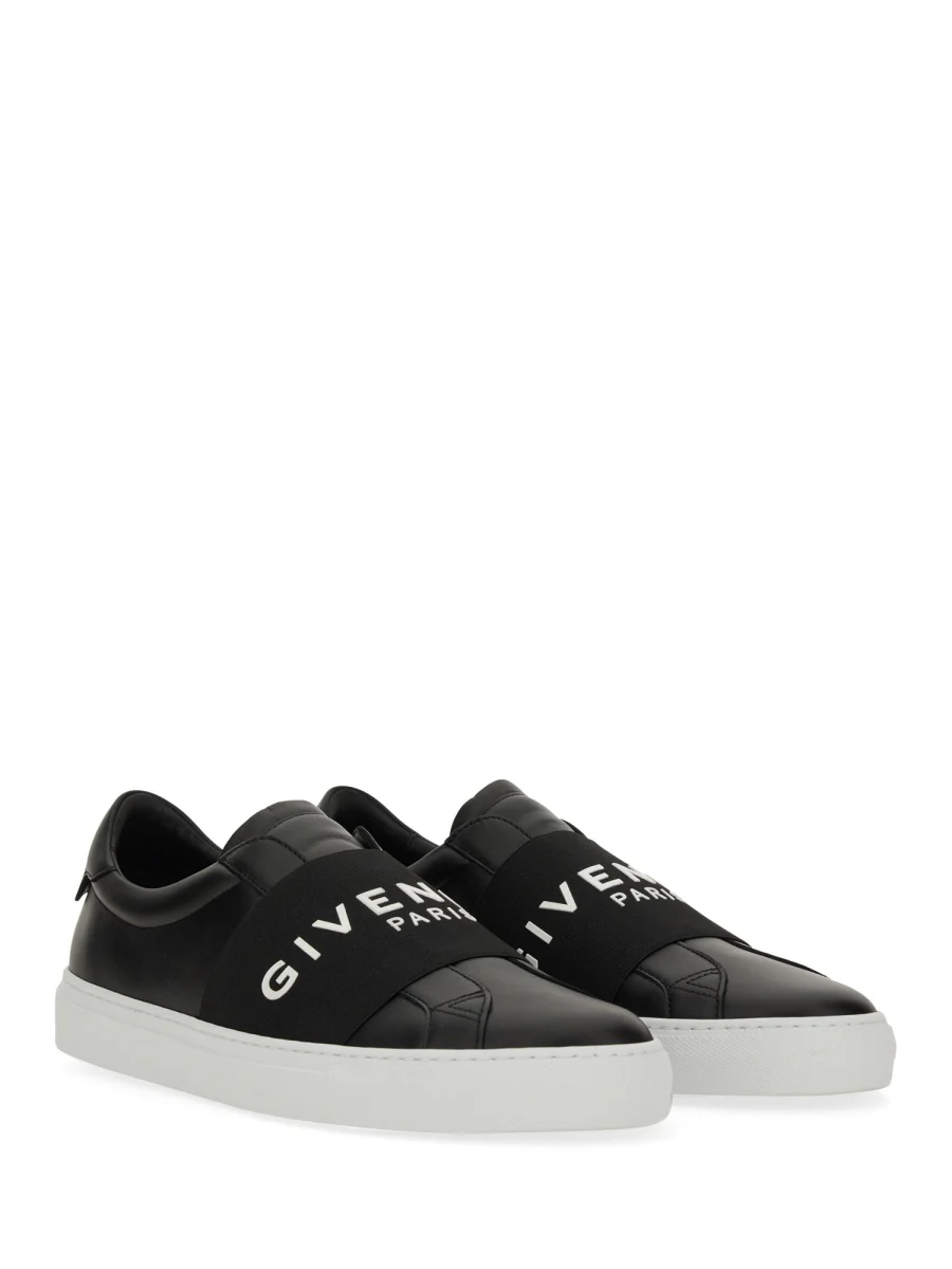 GIVENCHY City Sport Logo-Embossed Leather Sneakers - Image 7