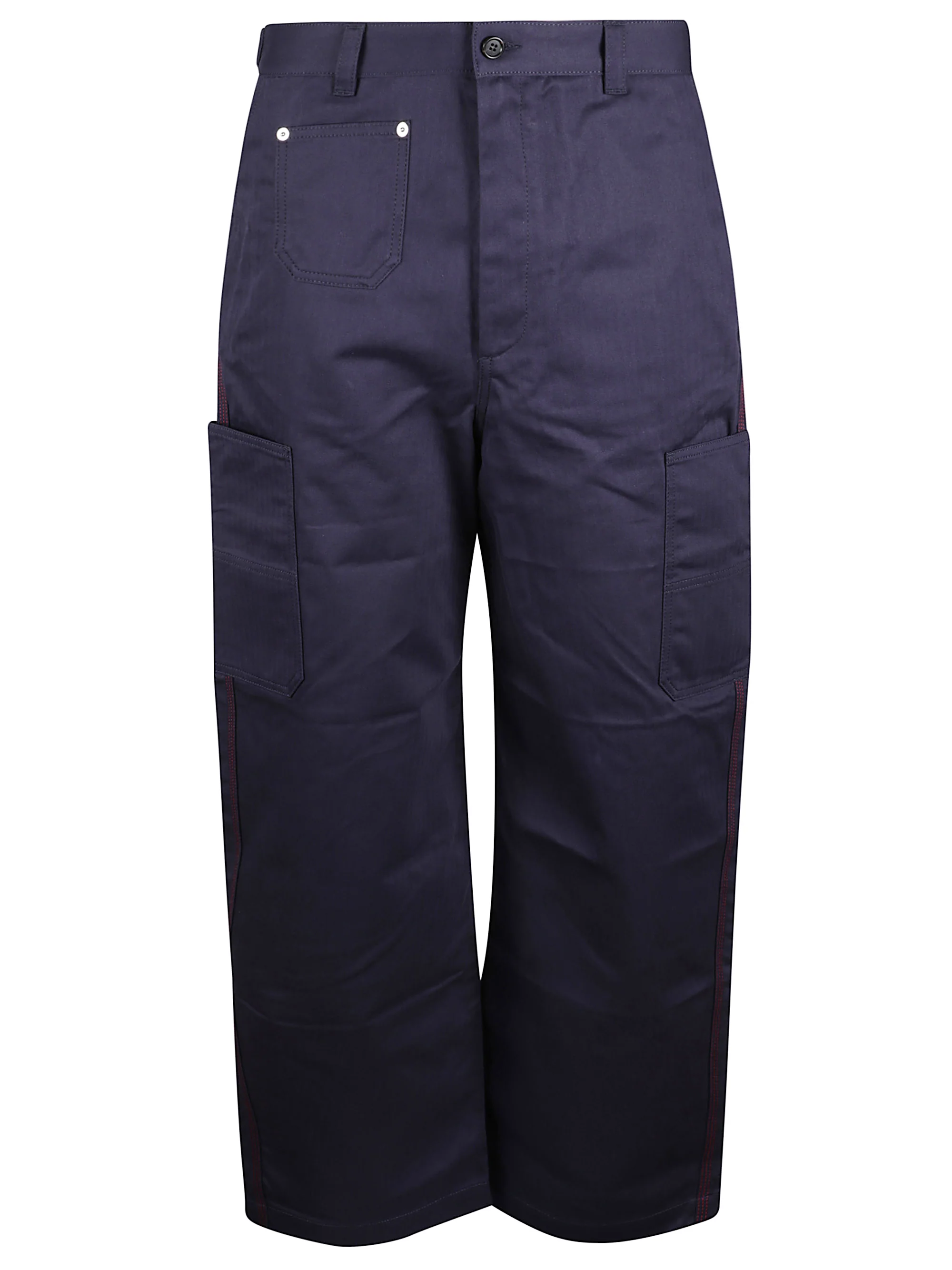 Givenchy Couture Button and Zip Fastening Jeans with Embroidered Signature