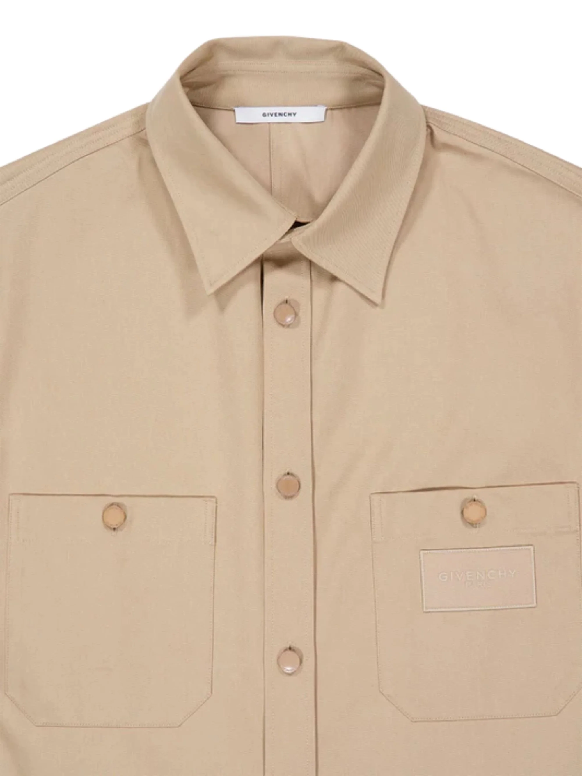Givenchy Couture Seam Shirt in Cotton with GIVENCHY Paris Patch - Image 3