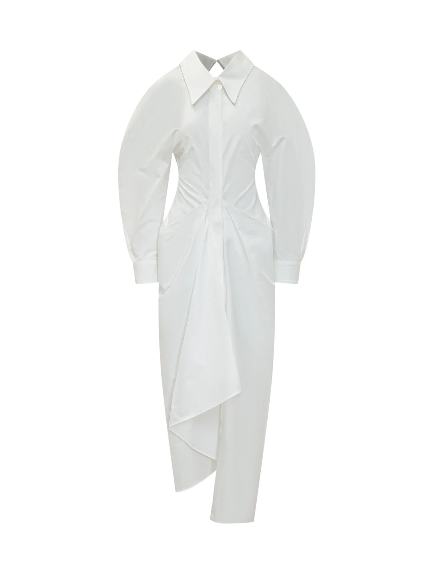 Givenchy Elegant Suit Shirt with Draped Detailing