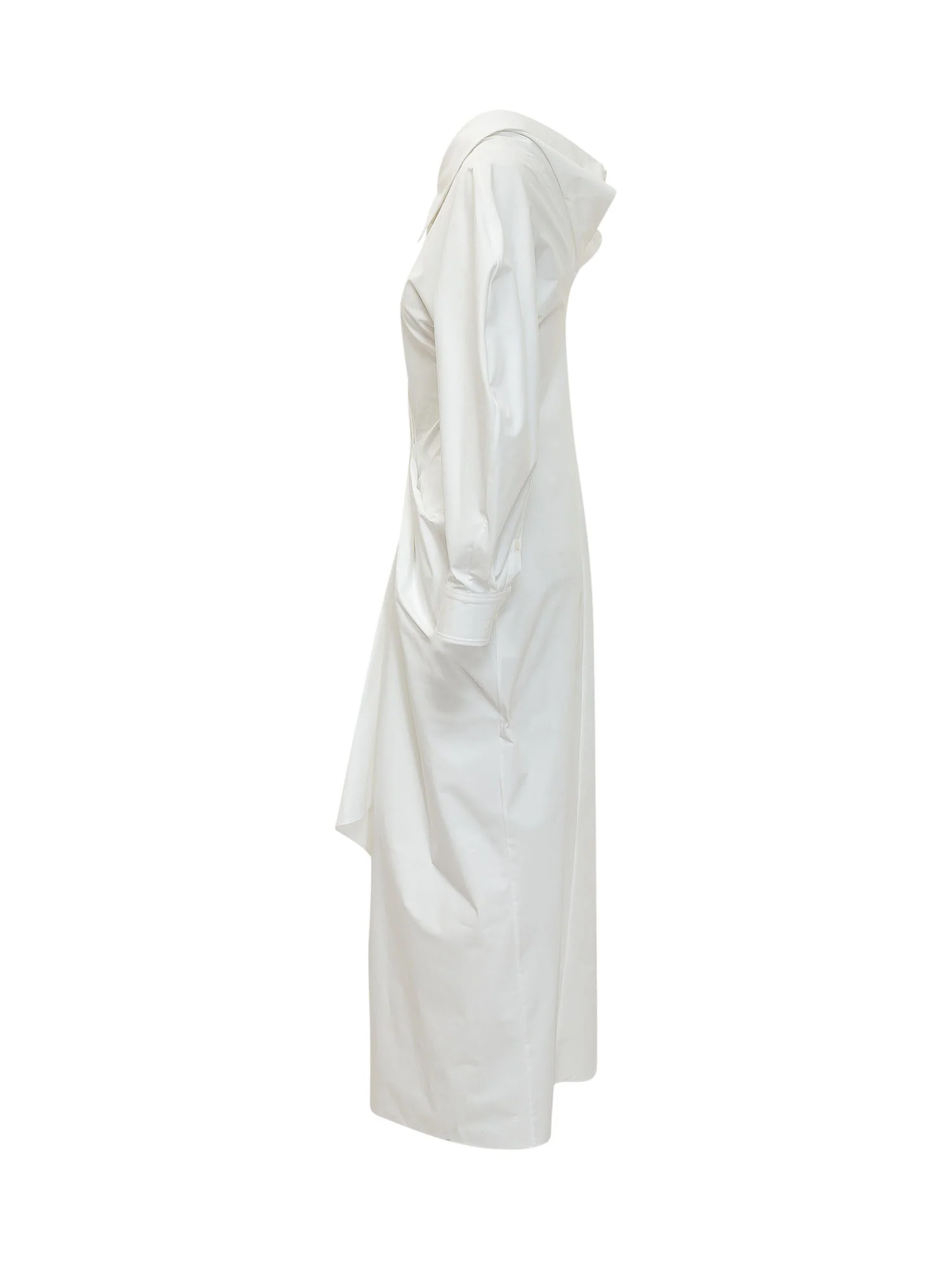 Givenchy Elegant Suit Shirt with Draped Detailing - Image 3