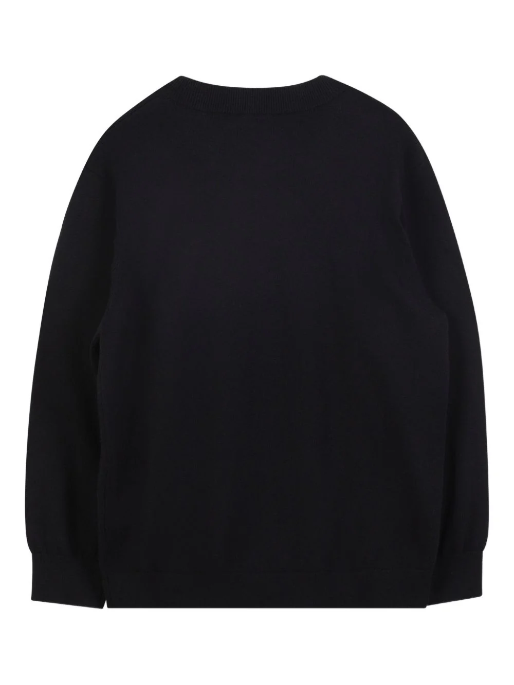 Givenchy Kids Kids' Casual Ribbed Cuff Sweater with Embroidered Logo - Image 2
