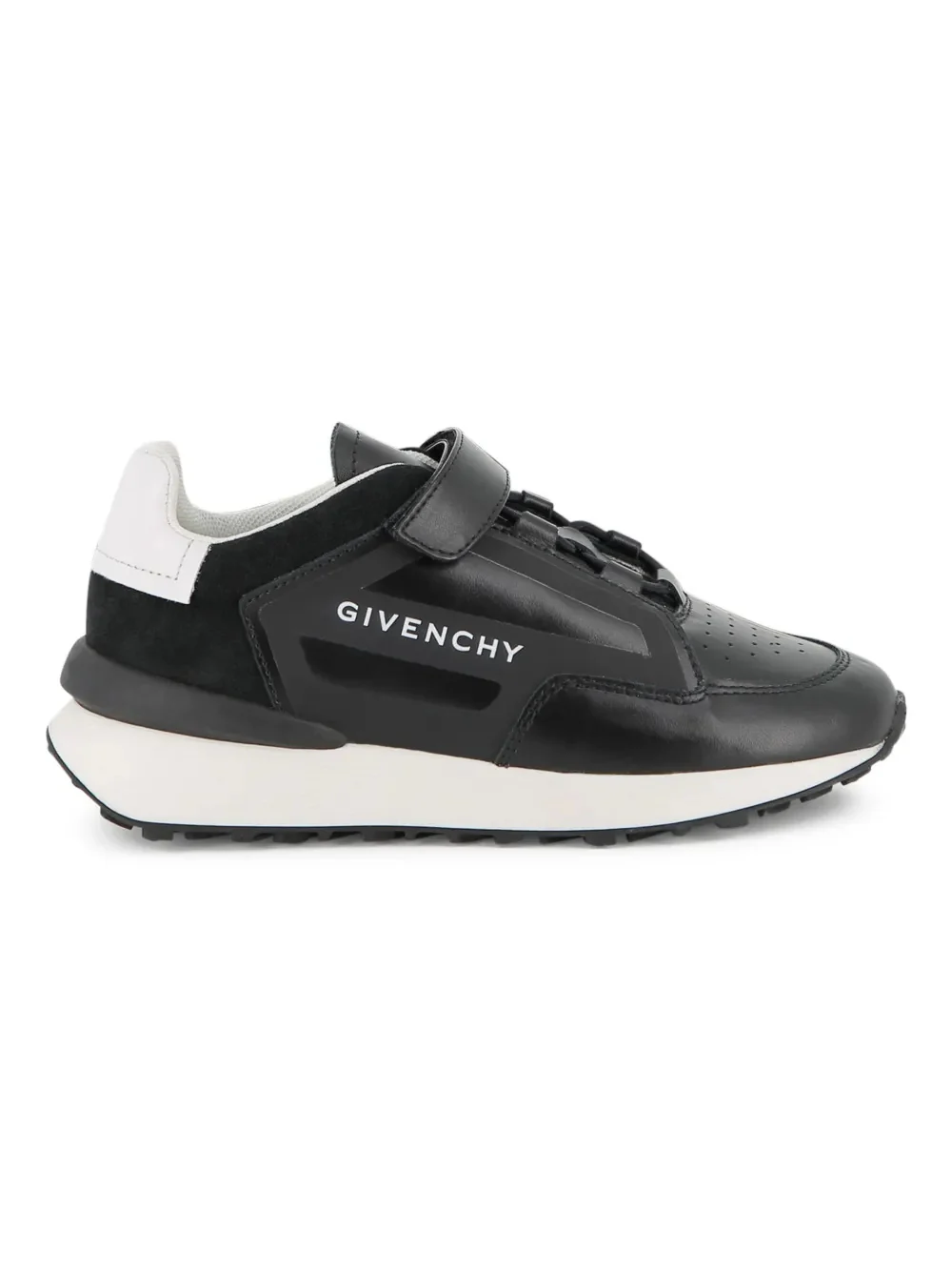 Givenchy Kids Kids' Touch-Strap Mini Sneakers with Perforated Panels - Image 2
