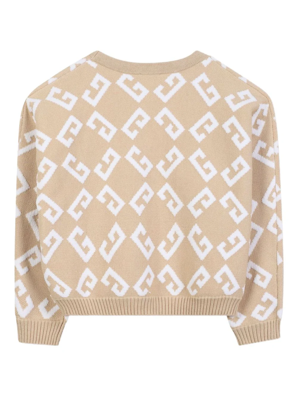 Givenchy Kids Mini V-Neck Sweater with Jacquard Logo Motif - Image 2