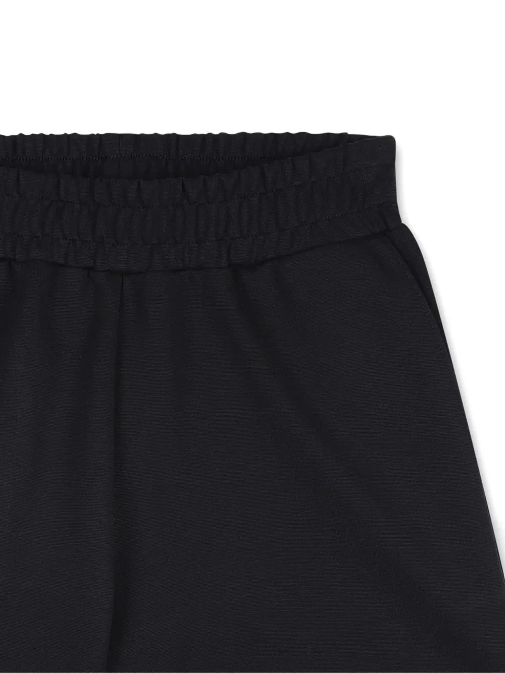 Givenchy Kids Stylish Boys' Elastic Waist Shorts with Embroidered Logo - Image 3