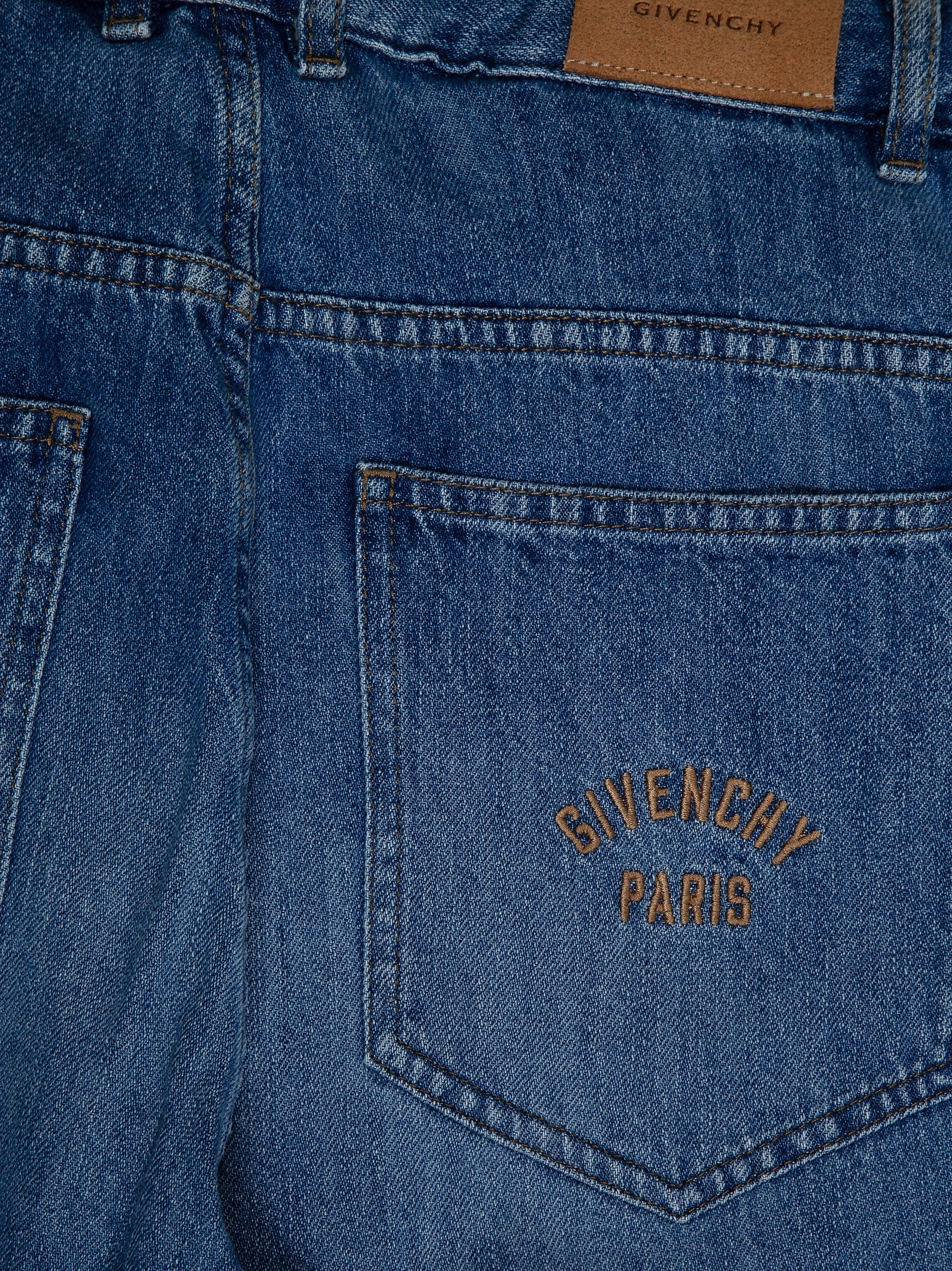 Givenchy Logo-embroidered Straight-leg Jeans - Image 3