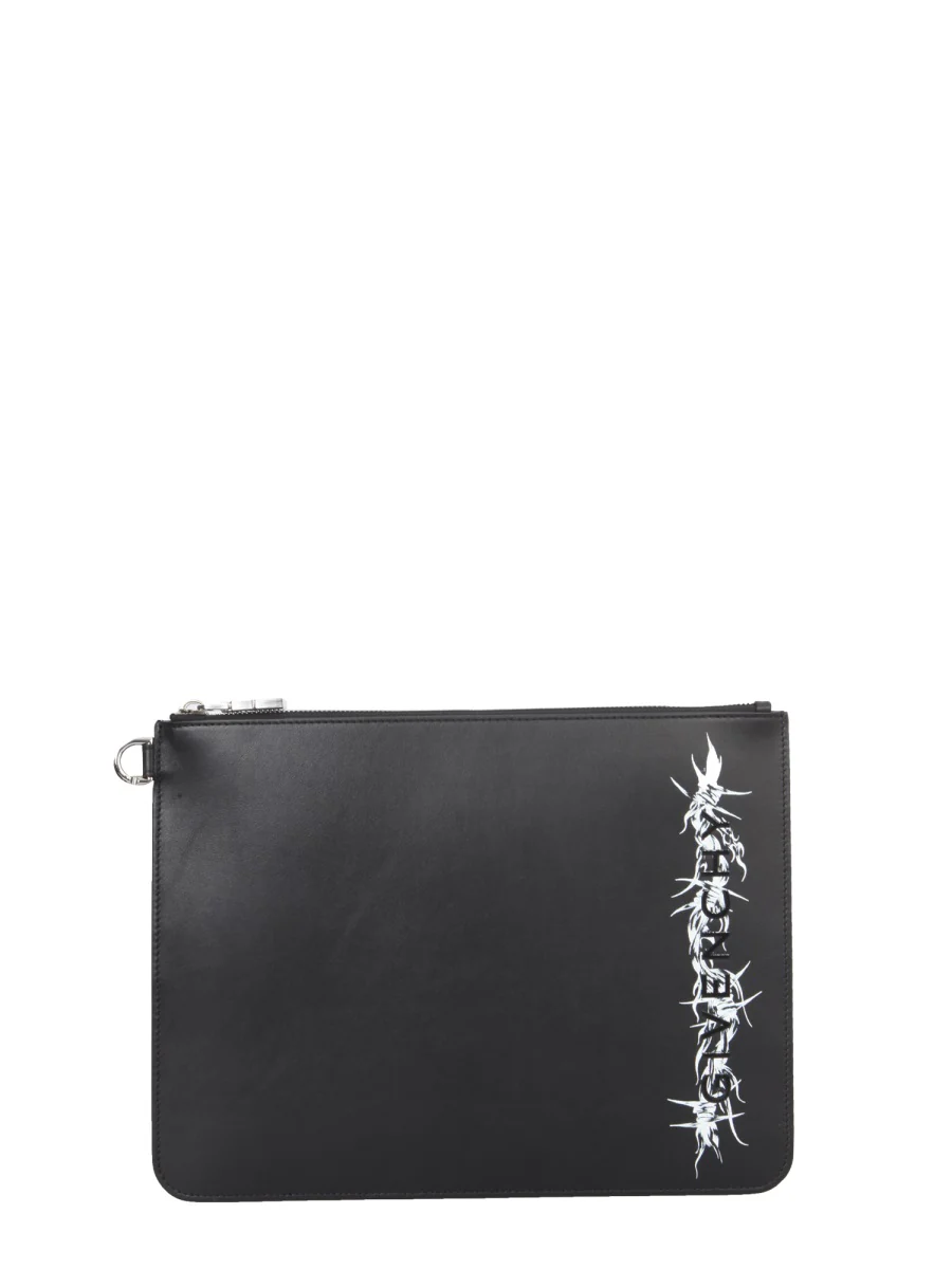 GIVENCHY Logo-Print Pouch Bag