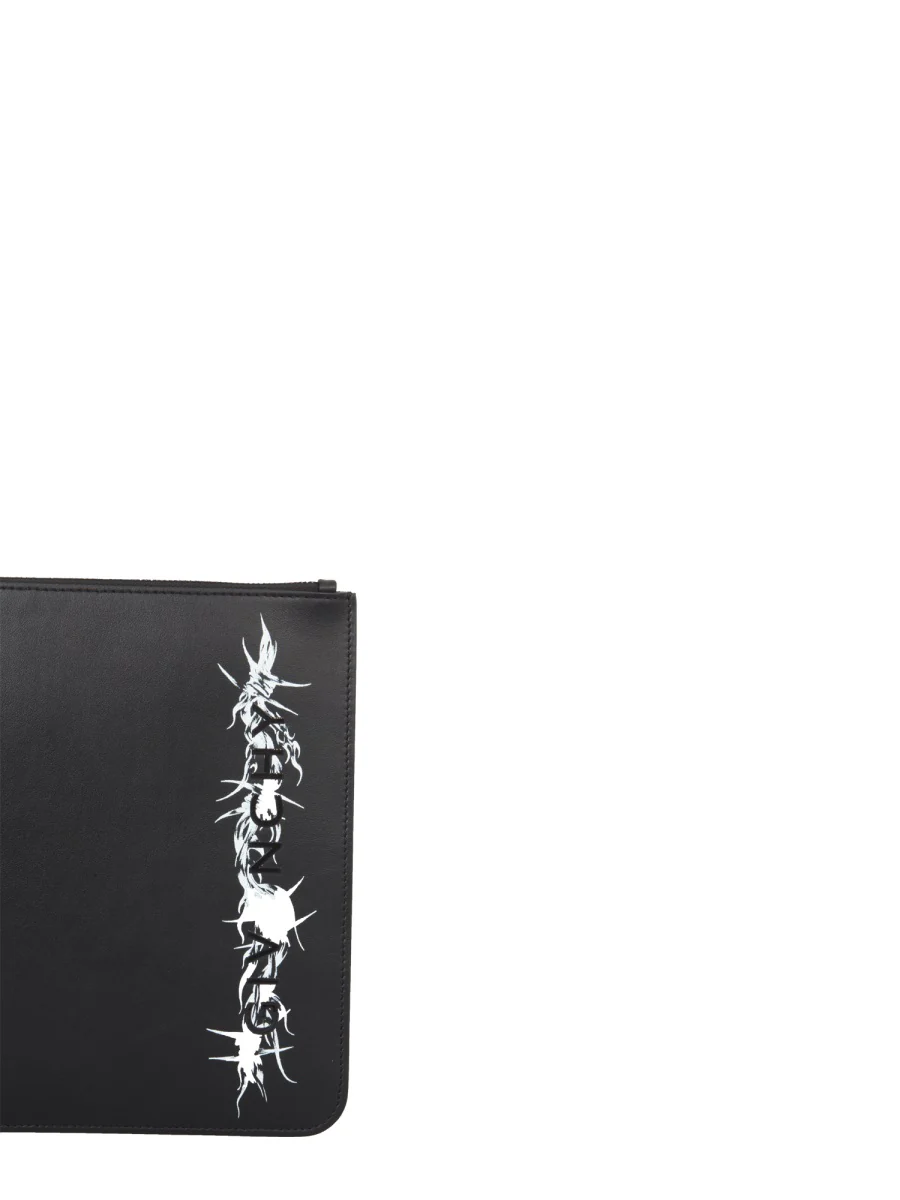 GIVENCHY Logo-Print Pouch Bag - Image 3