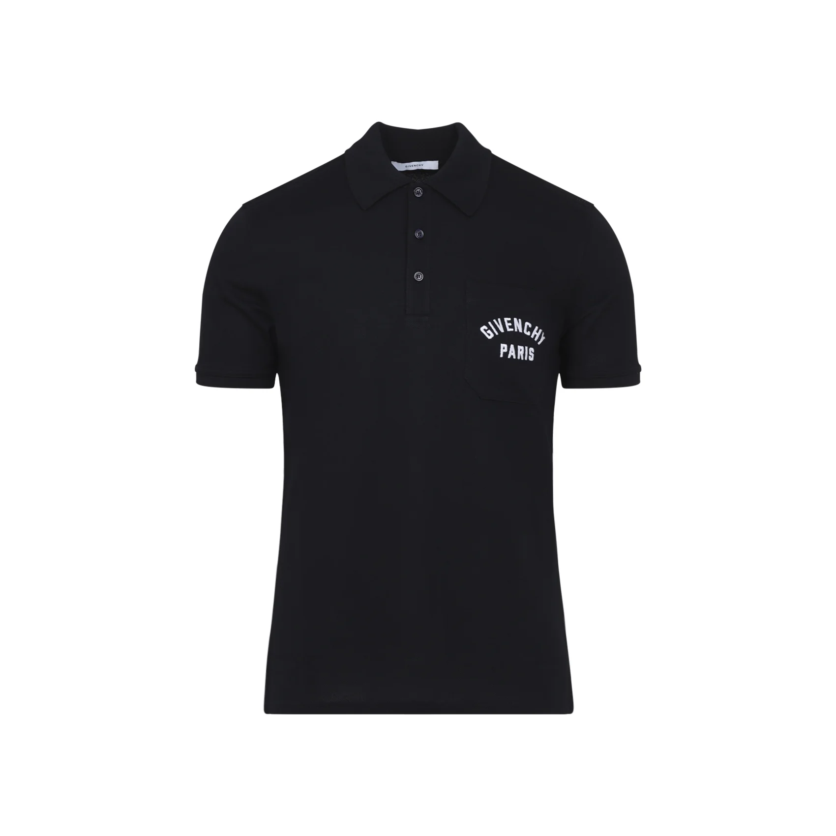 Givenchy Men Front Pocket Polo Shirt - Image 6