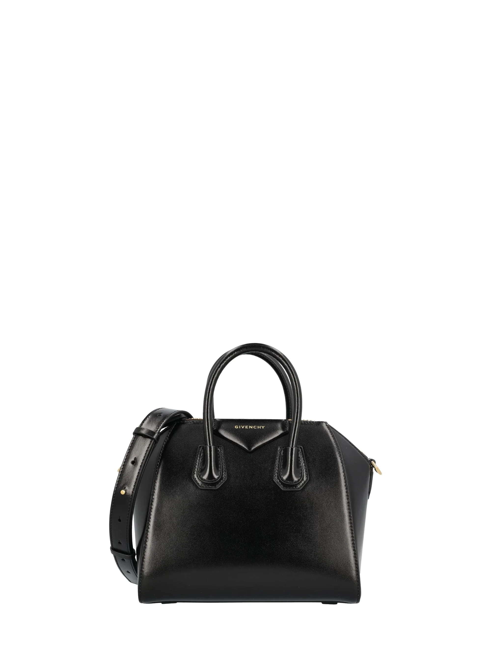 Givenchy Mini Antigona Handbag - Elegant Zip Closure with Gold Hardware - Image 2