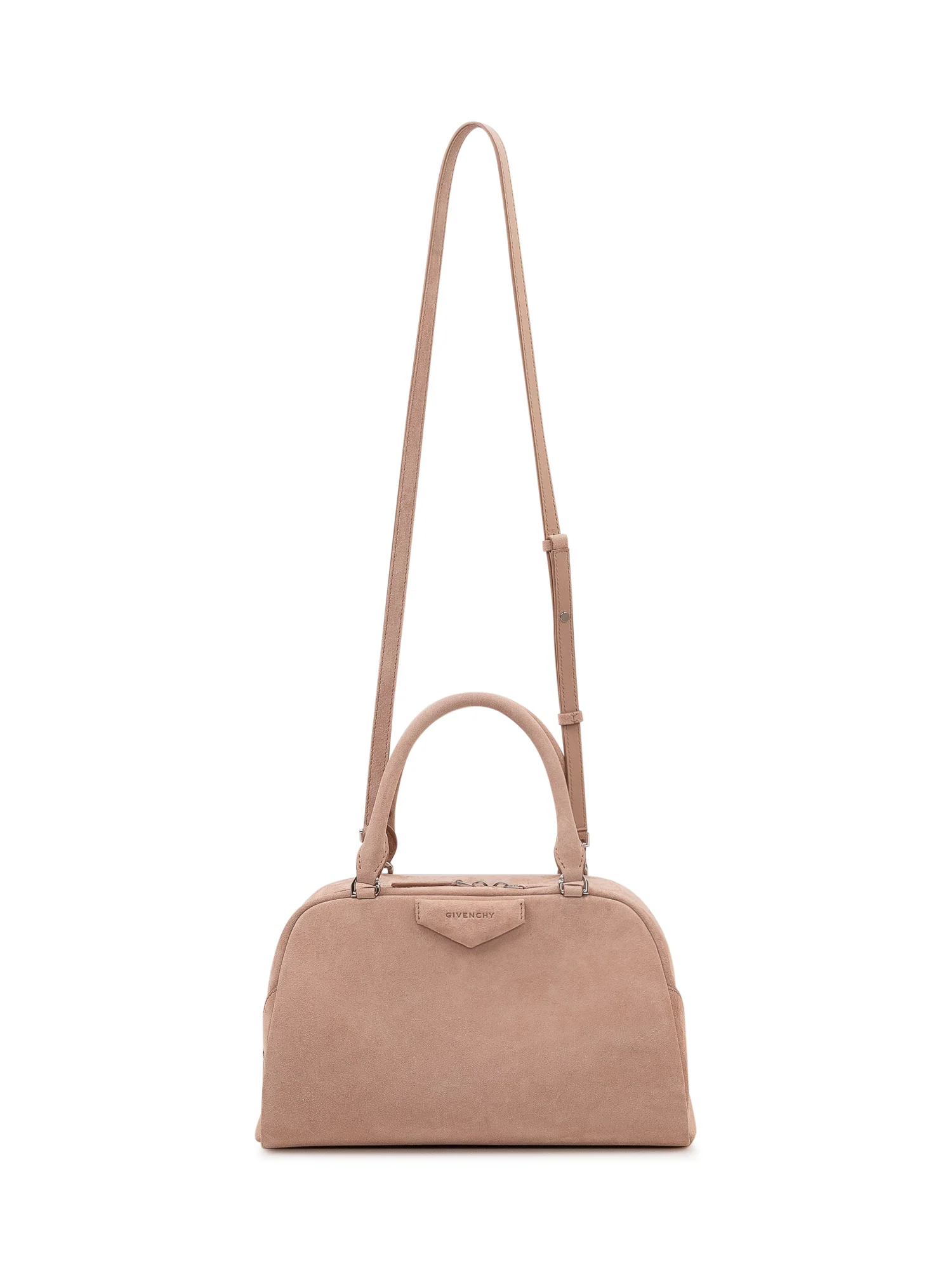 Givenchy Mini Antigona Handbag in Soft Suede - Image 2