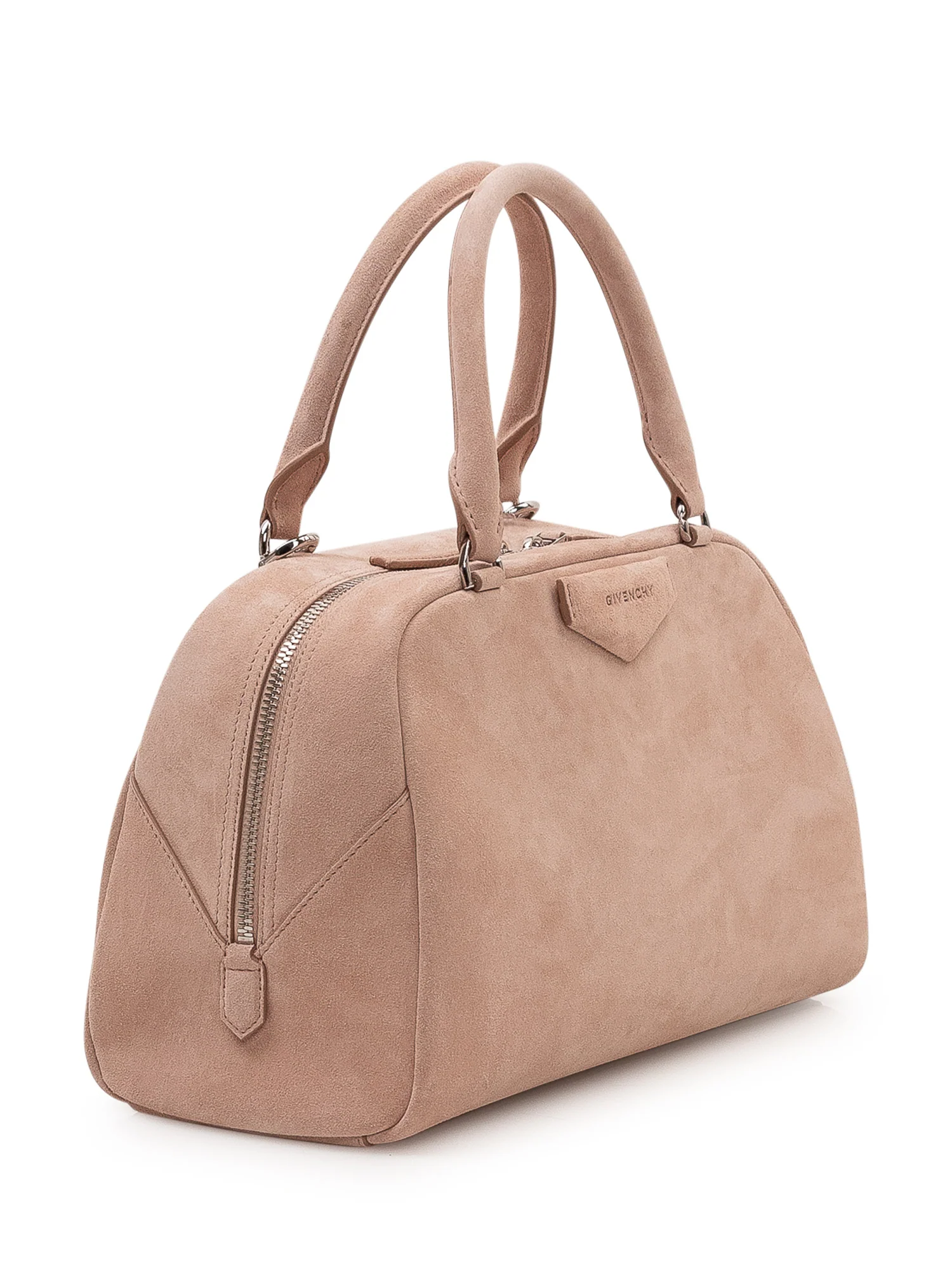 Givenchy Mini Antigona Handbag in Soft Suede - Image 3
