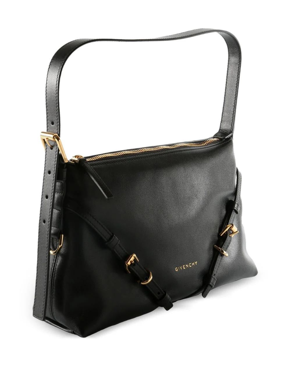 Givenchy Mini Handbag with Adjustable Strap and Gold Hardware - Image 6