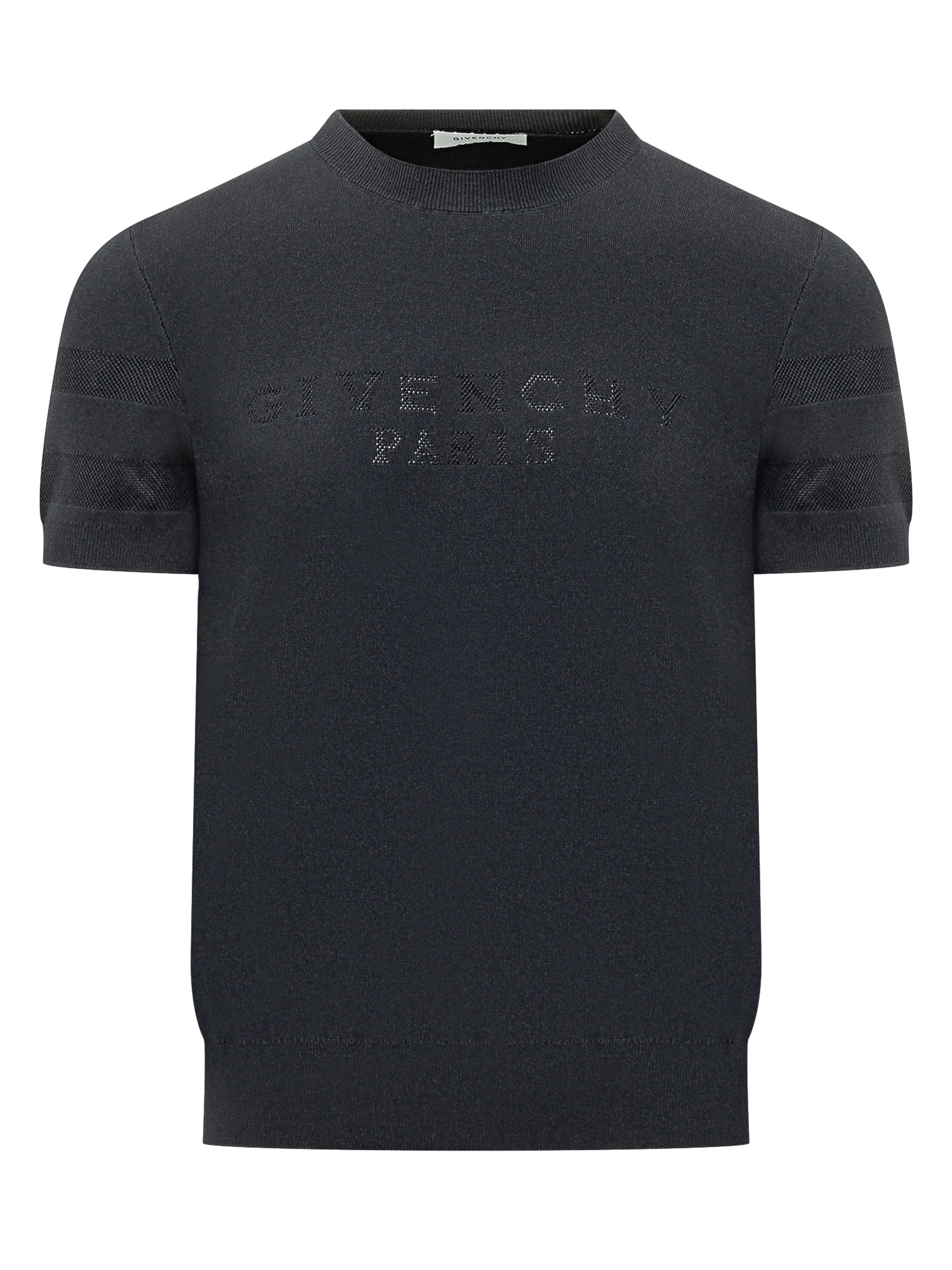 Givenchy Mini Knitwear Short Sleeve Mesh Insert Top
