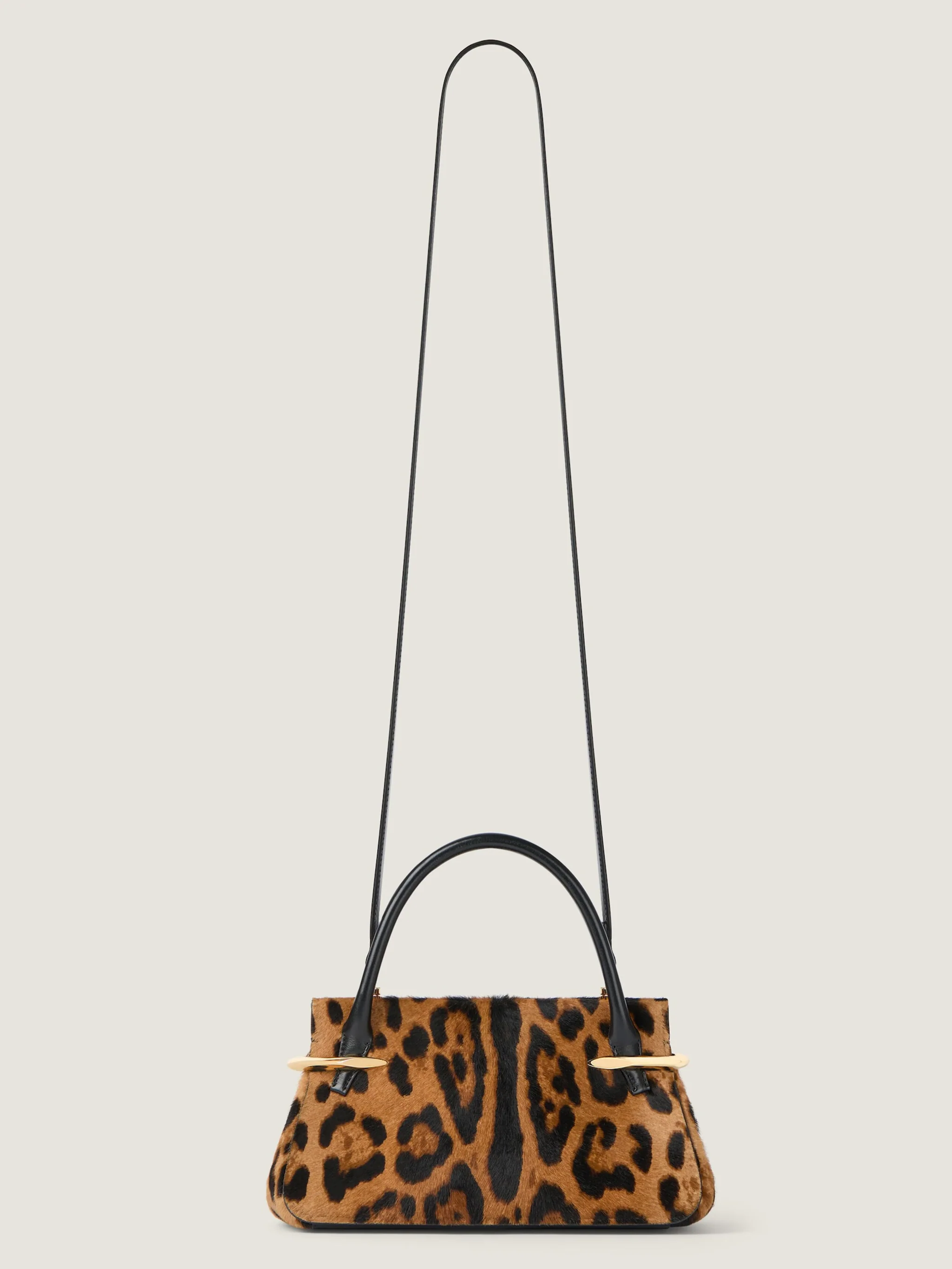 Givenchy Mini Magnetic Closure Handbag - 12 cm Height, 23 cm Width - Image 4