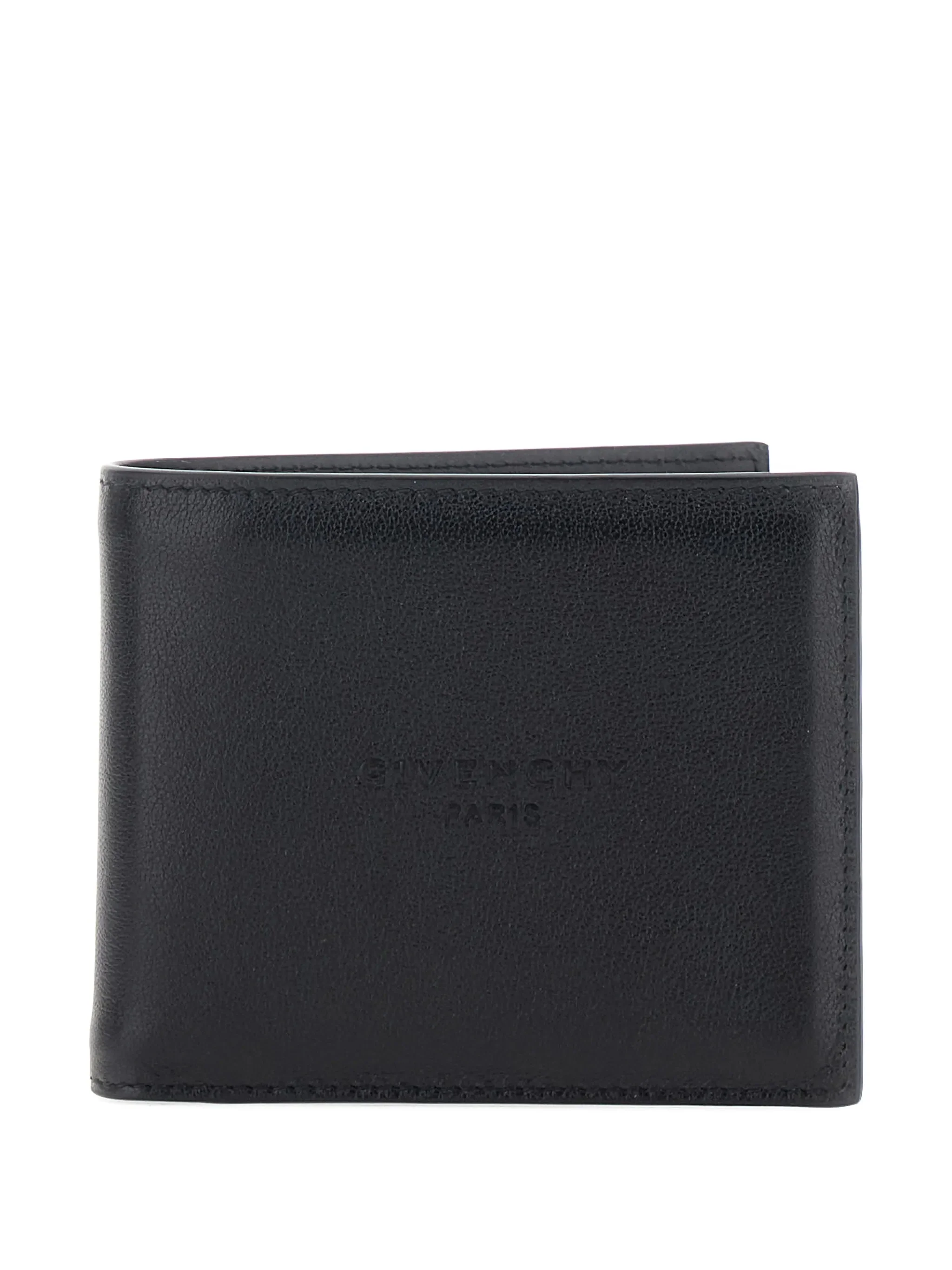 Givenchy Mini Signature Embossed Wallet - Height 9.5 cm, Width 11.5 cm