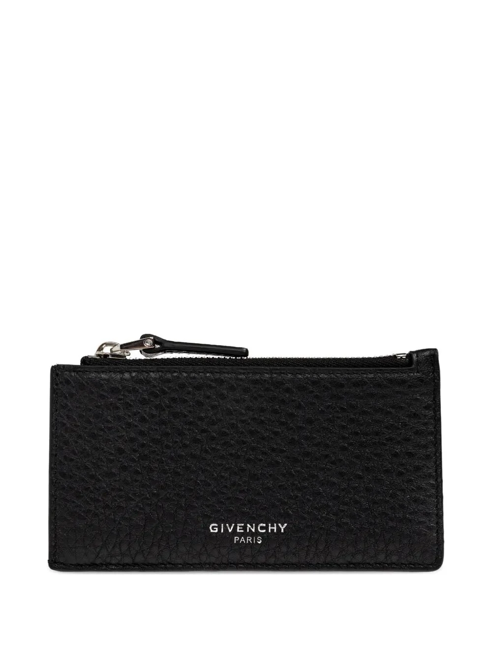 Givenchy Mini Zip Leather Card Holder