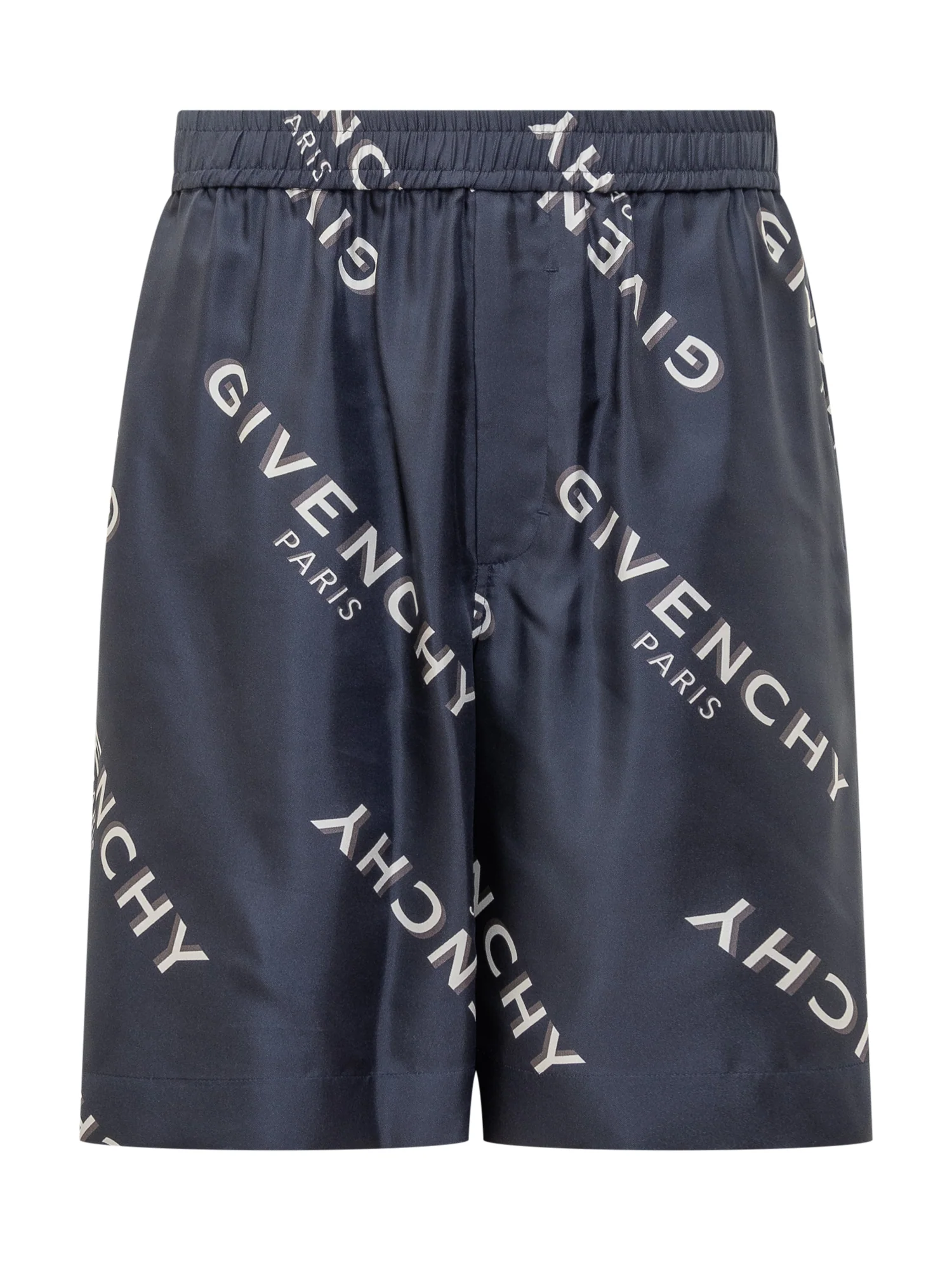 Givenchy Silk Logo Shorts