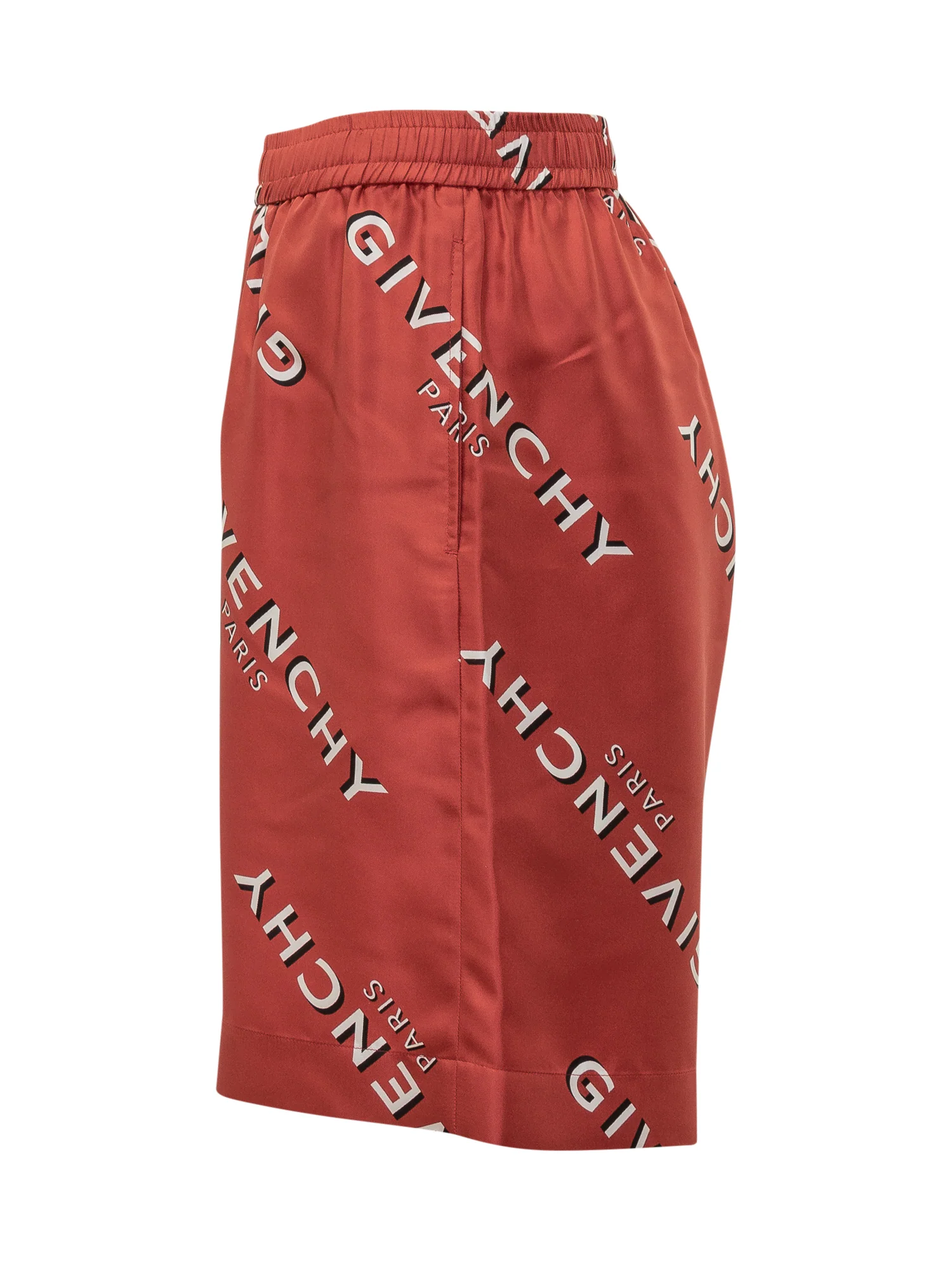 Givenchy Silk Logo Shorts - FW25 Collection - Image 3