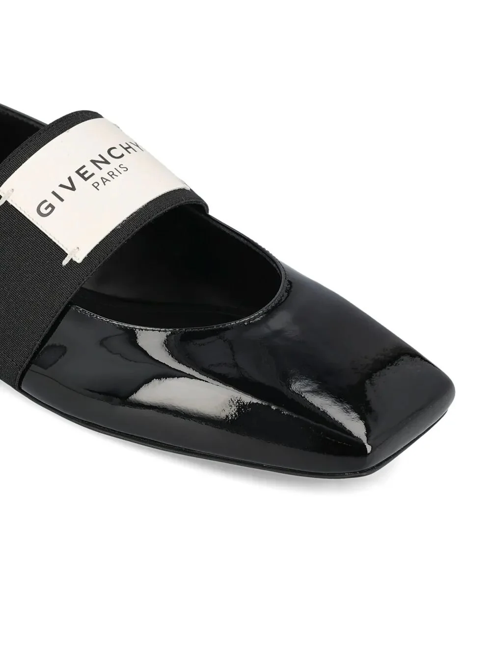 GIVENCHY Sliced Square Ballerinas in Patent Leather - Image 4