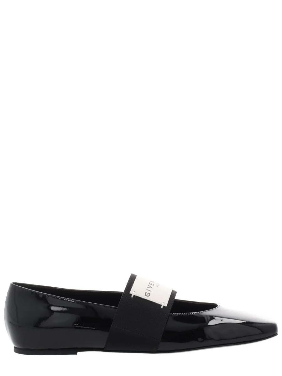GIVENCHY Sliced Square Ballerinas in Patent Leather - Image 5