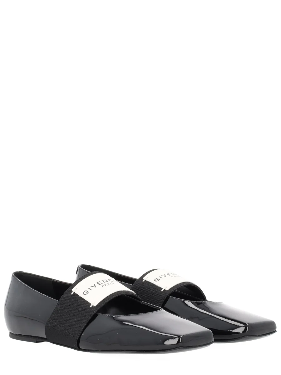 GIVENCHY Sliced Square Ballerinas in Patent Leather - Image 6